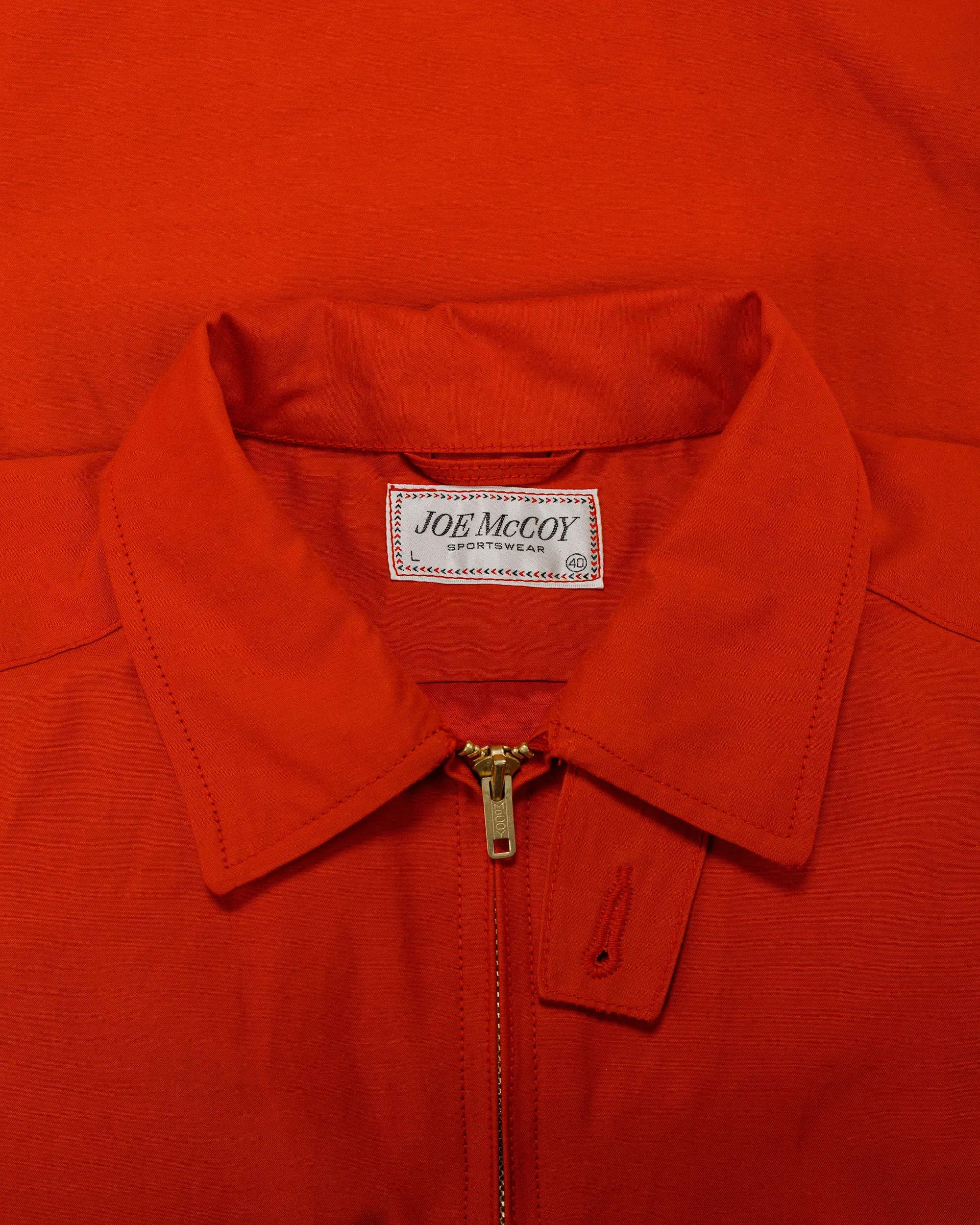 The Real McCoy's MJ26017 All-Weather Swing Jacket Red sold by Lost & Found product image thumbnail 5