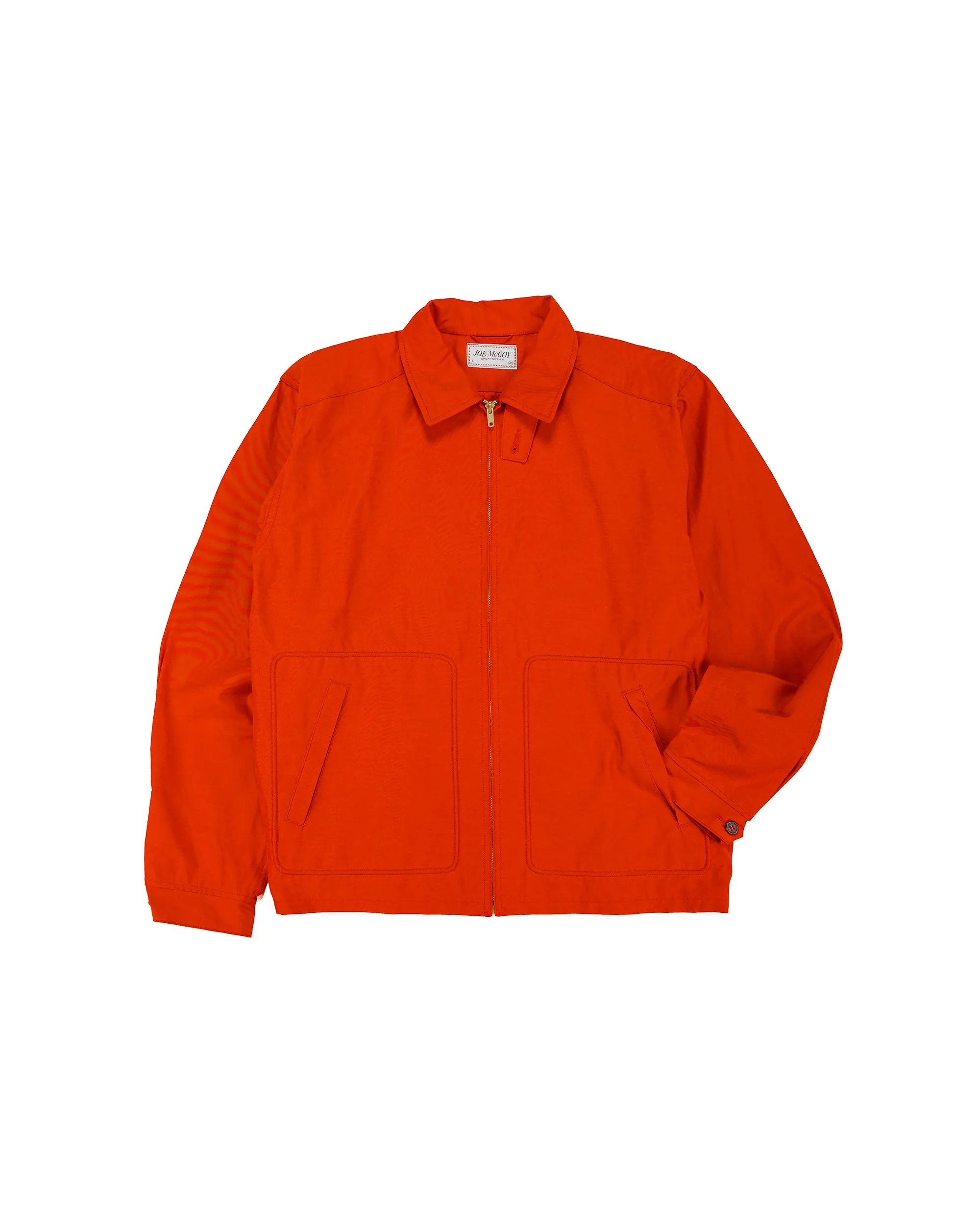 The Real McCoy's MJ26017 All-Weather Swing Jacket Red sold by Lost & Found