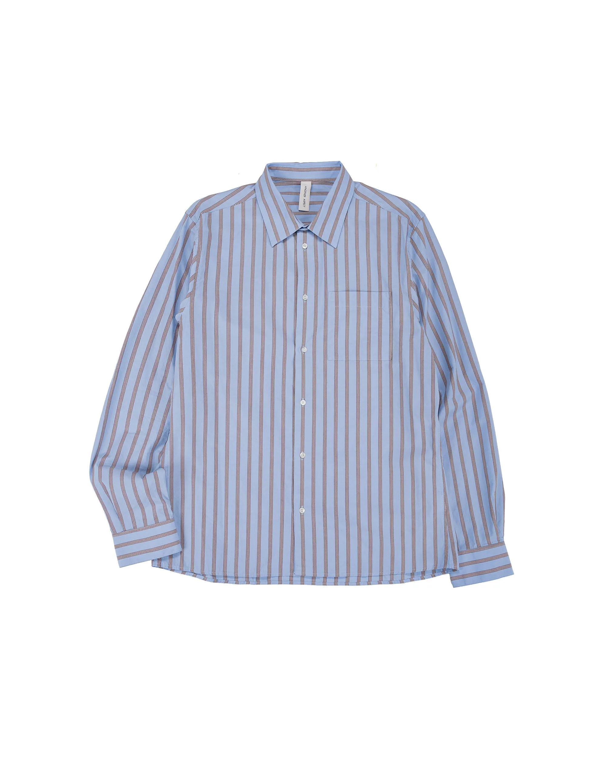 Another Aspect Another Shirt 3.0 Blue/Brown Stripe sold by Lost & Found