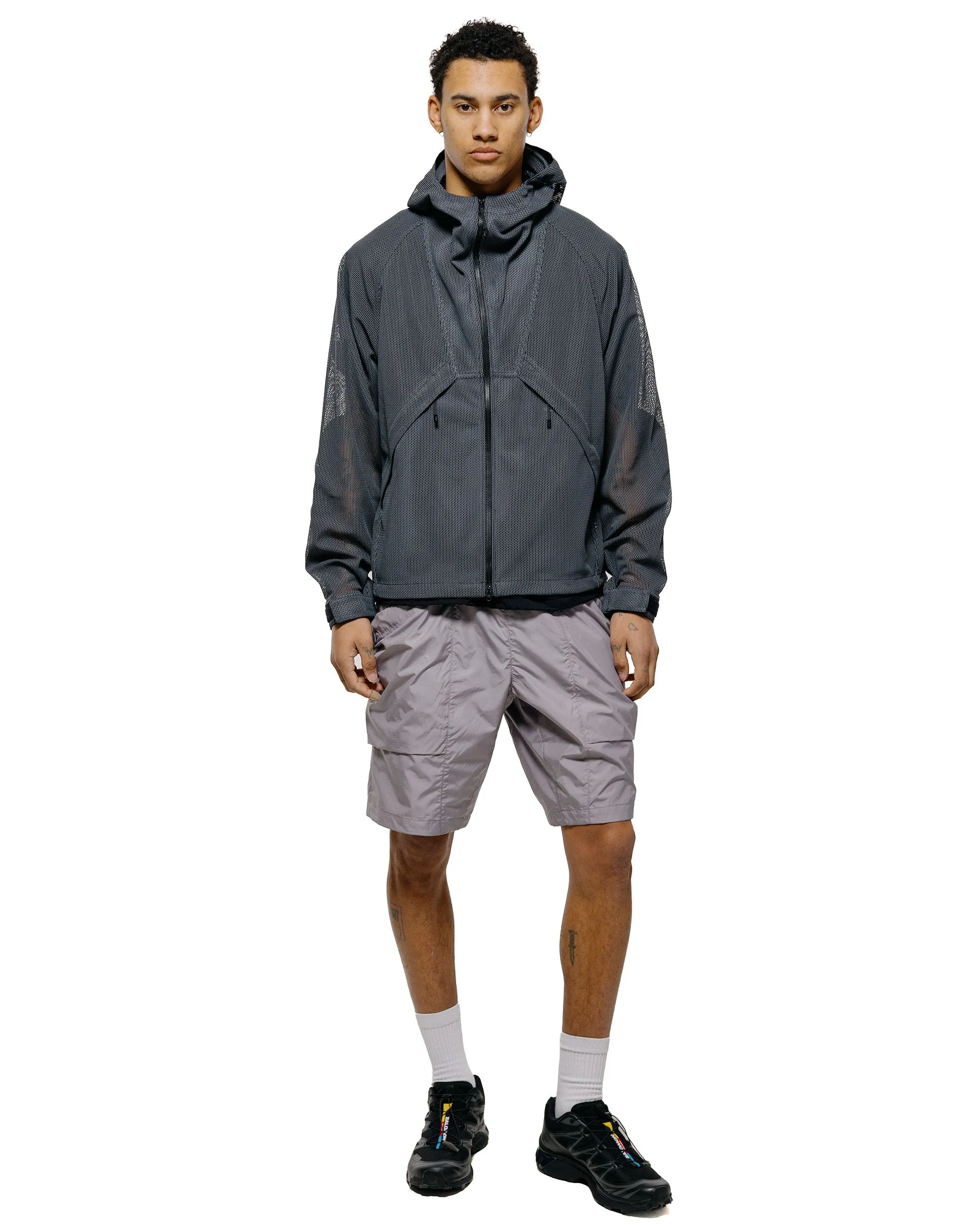 Goldwin Tonalith Mesh Hooded Jacket Black sold by Lost & Found product image thumbnail 4