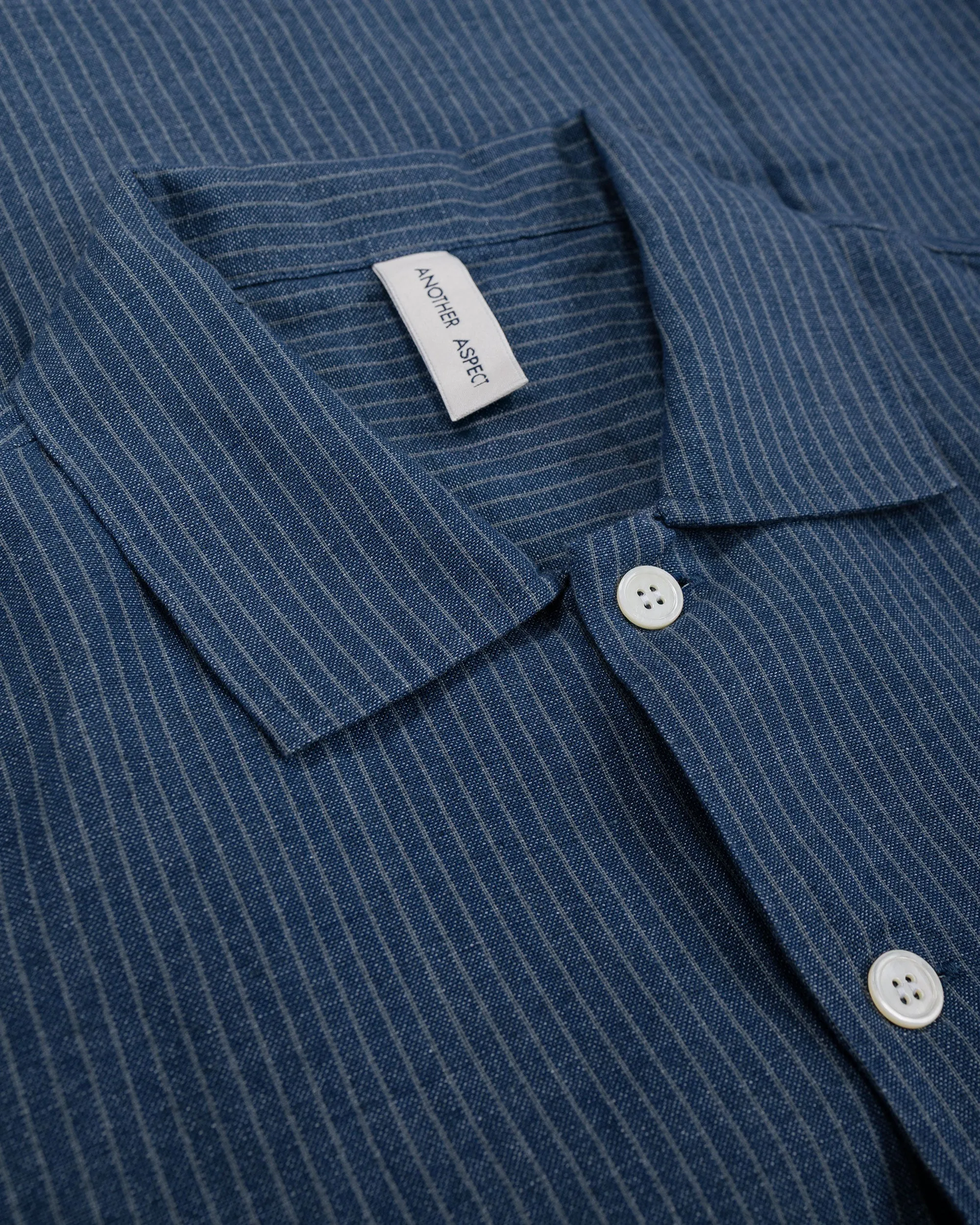 Another Aspect Another Shirt 2.0 Indigo Stripe sold by Lost & Found product image thumbnail 5