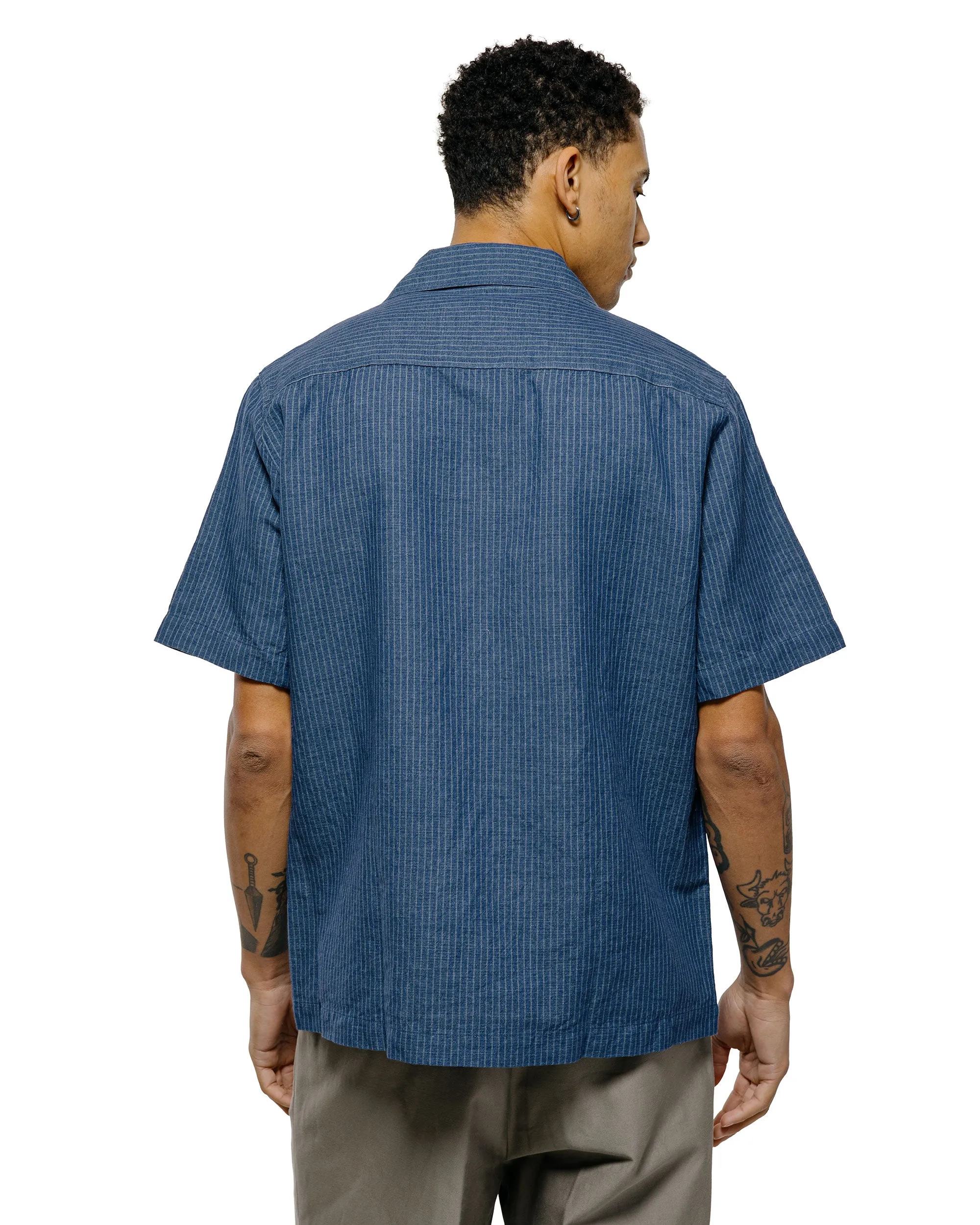 Another Aspect Another Shirt 2.0 Indigo Stripe sold by Lost & Found product image thumbnail 3