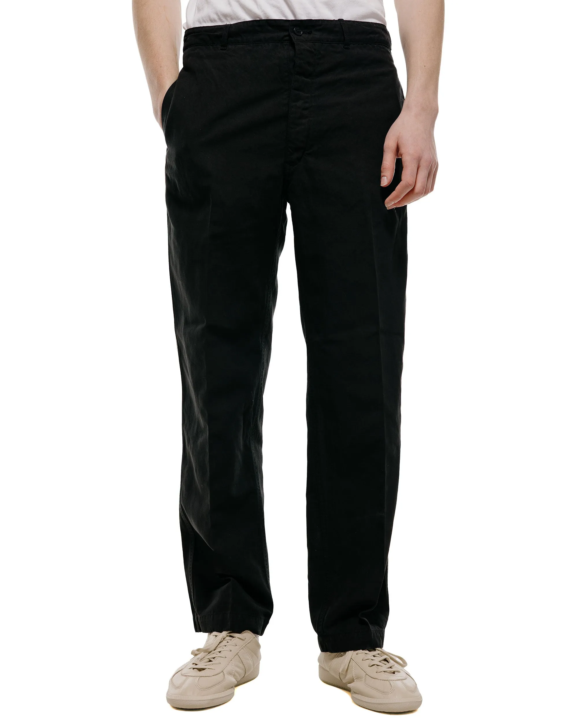 KAPTAIN SUNSHINE Gaba. Buckleback Work Slacks Black sold by Lost & Found product image thumbnail 2