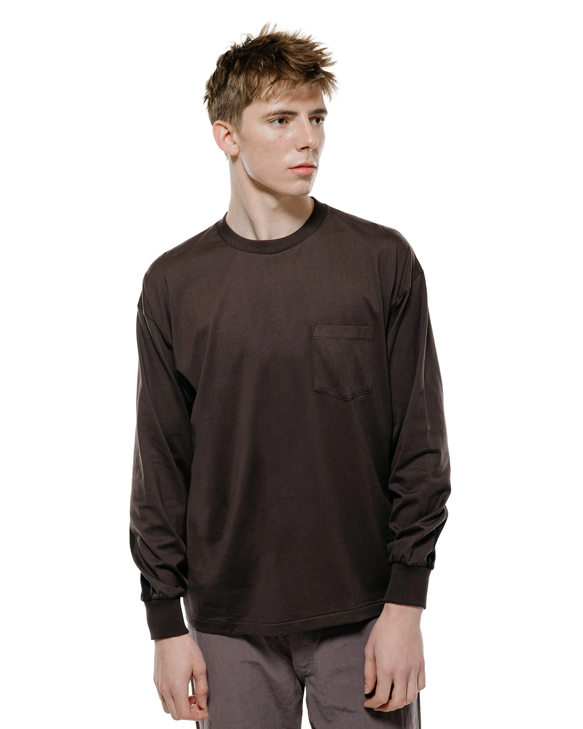 Lady White Co. KAPTAIN SUNSHINE L/S Stripe T-Shirt Grey sold by Lost & Found product image thumbnail 2