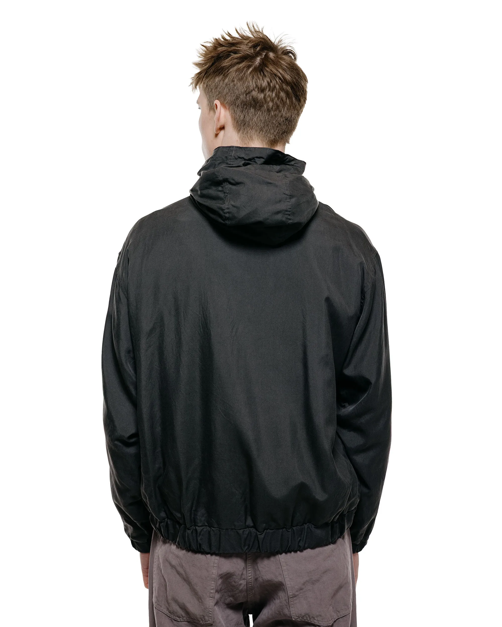 Lady White Co. KAPTAIN SUNSHINE Silk Zip Jacket Faded Black sold by Lost & Found product image thumbnail 3