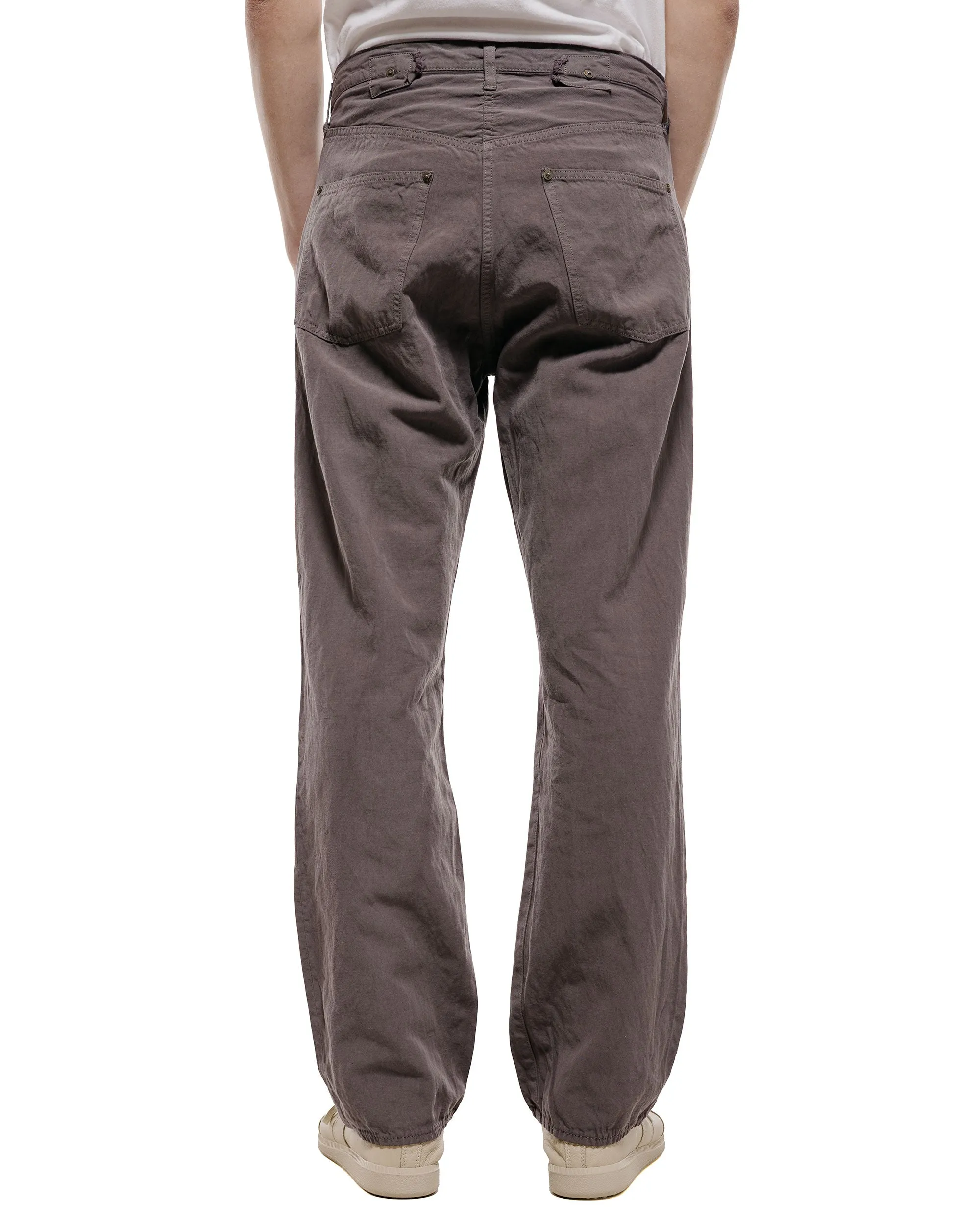 Lady White Co. KAPTAIN SUNSHINE Cotton Linen Pants Dust Grey sold by Lost & Found product image thumbnail 3