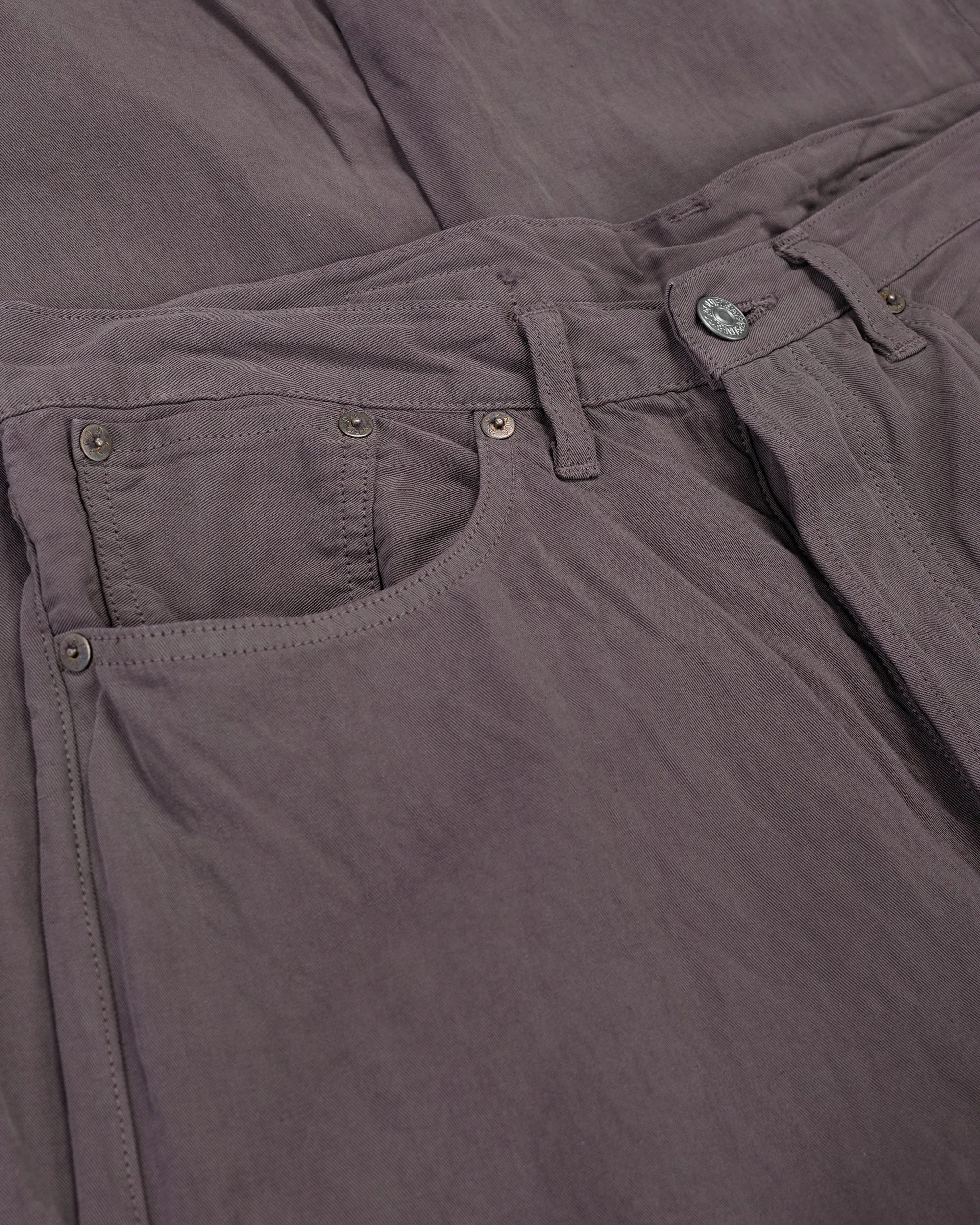 Lady White Co. KAPTAIN SUNSHINE Cotton Linen Pants Dust Grey sold by Lost & Found product image thumbnail 5