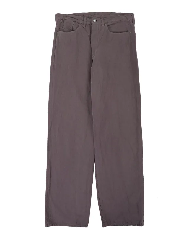 Lady White Co. KAPTAIN SUNSHINE Cotton Linen Pants Dust Grey made by Lady White Co.