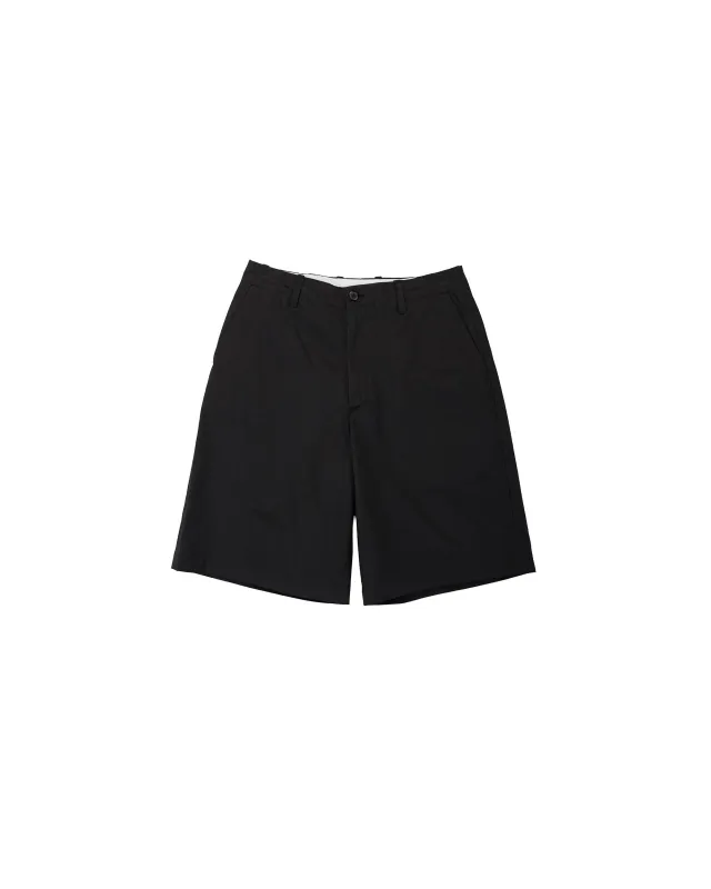 Universal Products No Tuck Chino Shorts Black made by Lost & Found