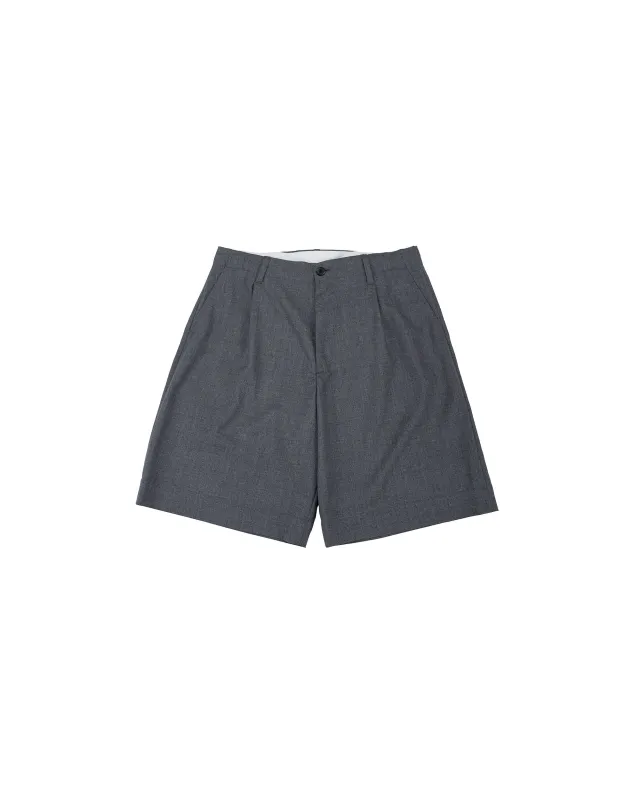 Universal Products Wool Shorts Gray made by Lost & Found