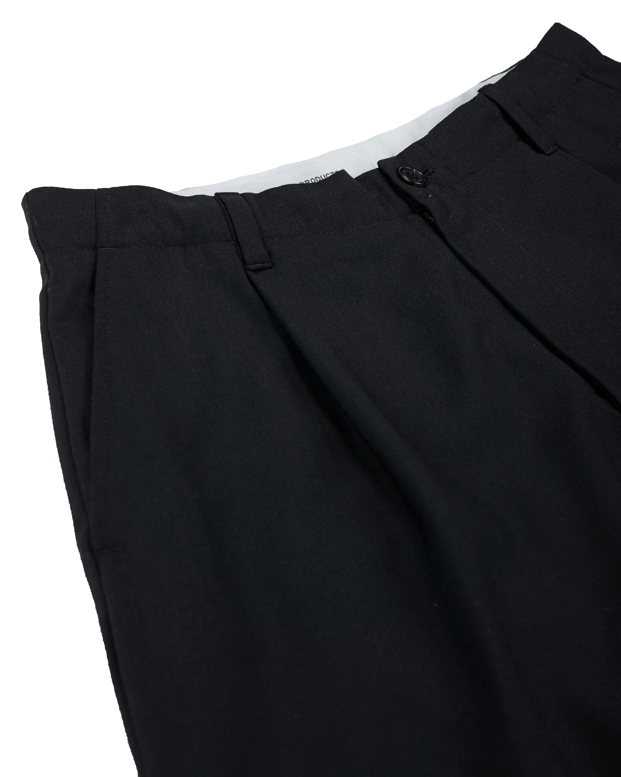 Universal Products Wool Shorts Black sold by Lost & Found product image thumbnail 5