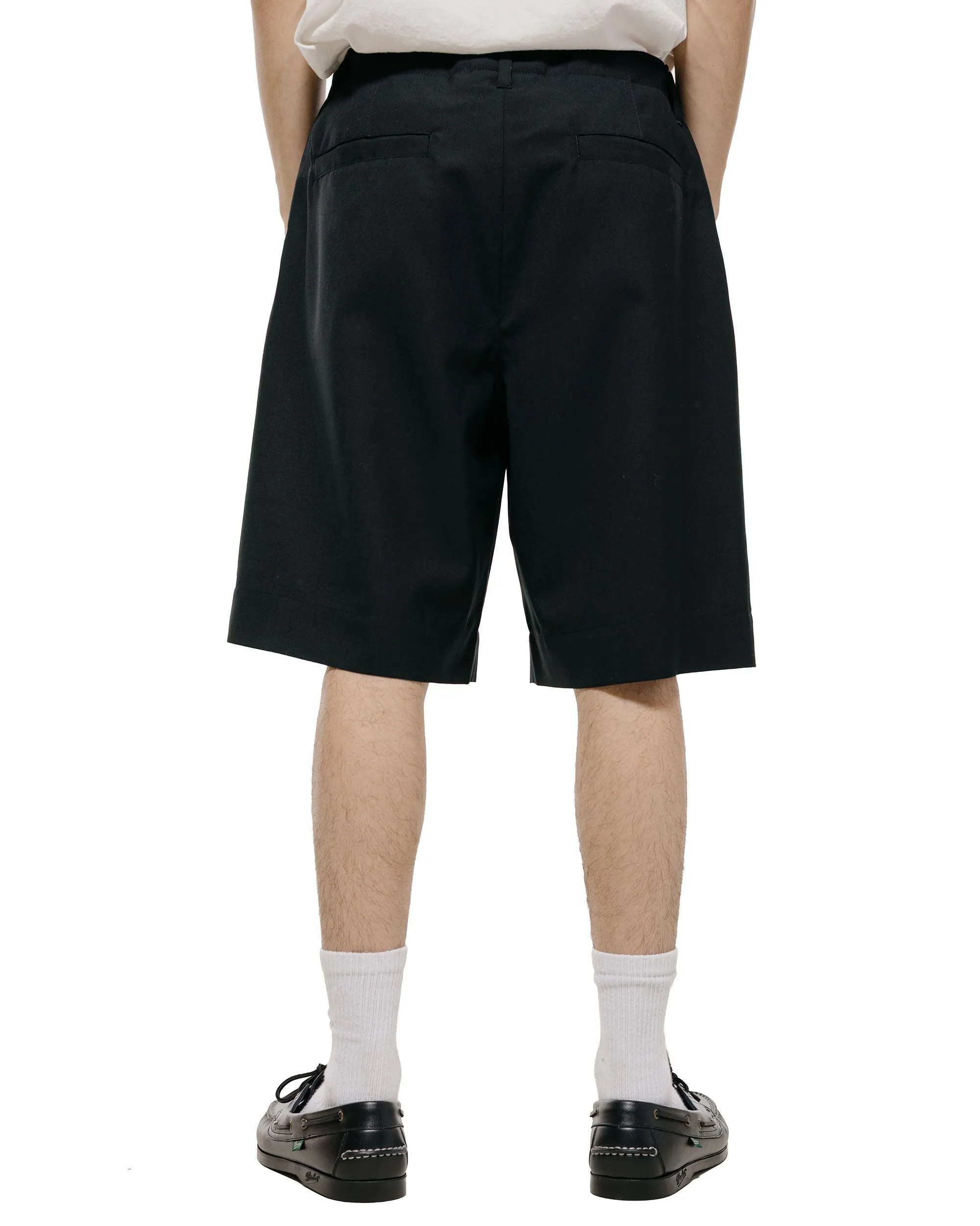 Universal Products Wool Shorts Black sold by Lost & Found product image thumbnail 3