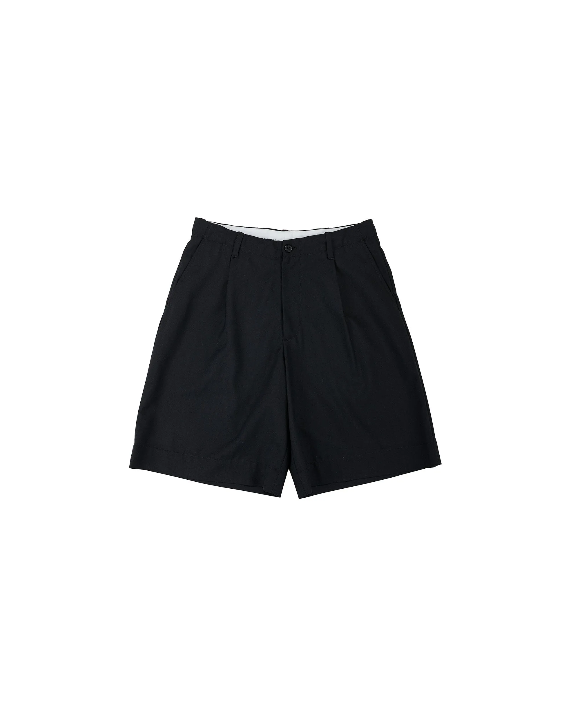 Universal Products Wool Shorts Black sold by Lost & Found