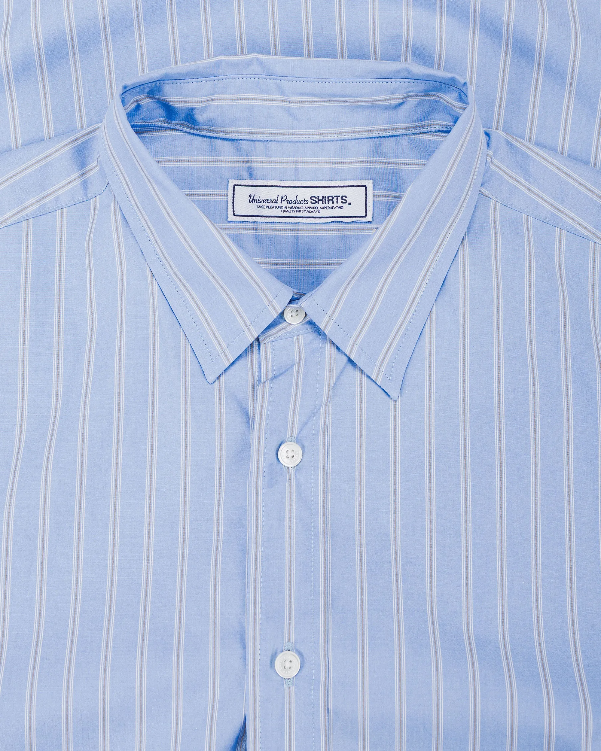 Universal Products S/S Regular Shirts Blue sold by Lost & Found product image thumbnail 5