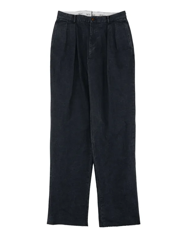 NEAT Vintage Duck Neat Chino Black made by Lost & Found