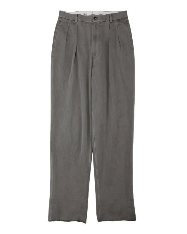 NEAT Chino Fade Gray made by Lost & Found