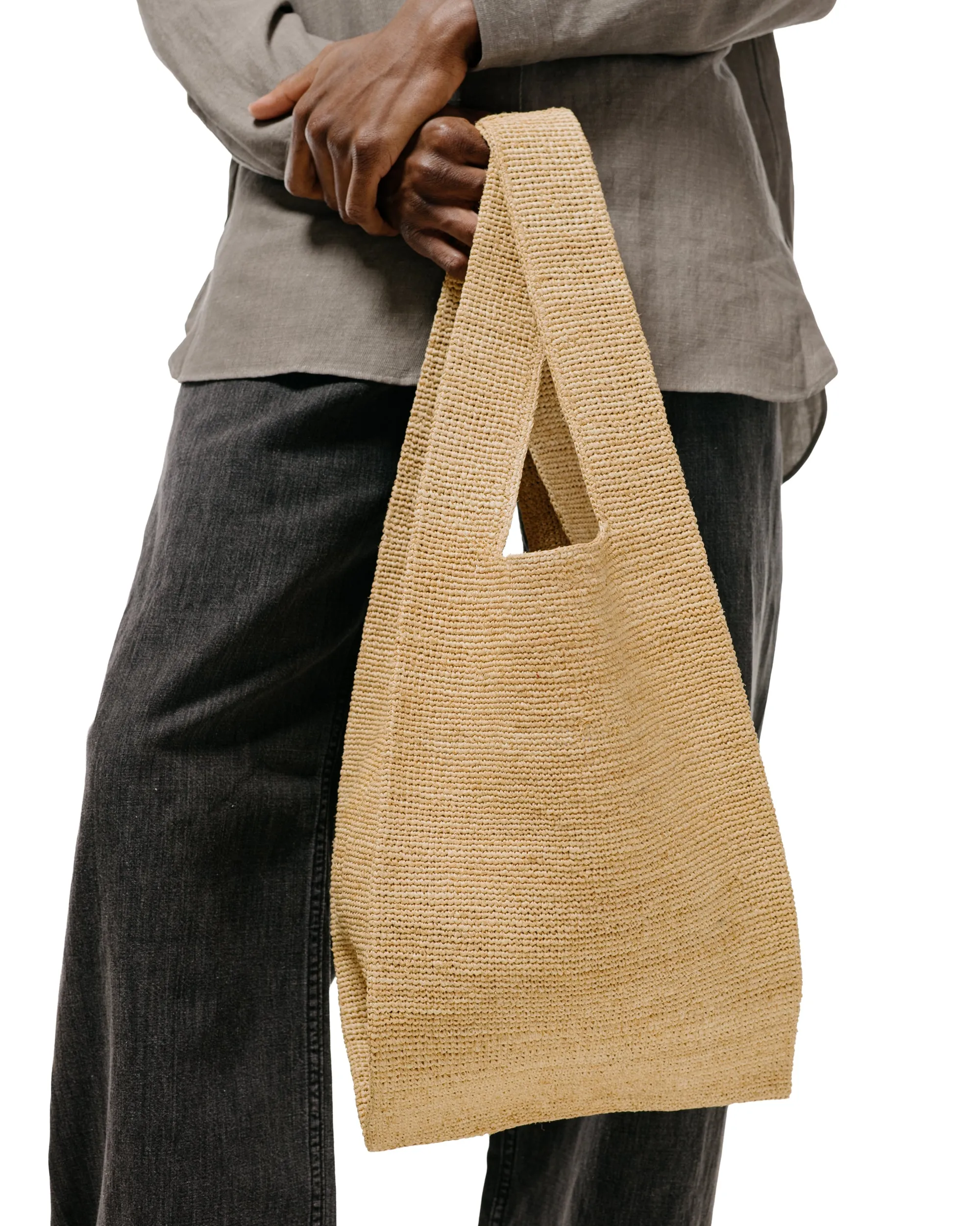 Seya. Medium Raffia Bag Natural sold by Lost & Found product image thumbnail 2