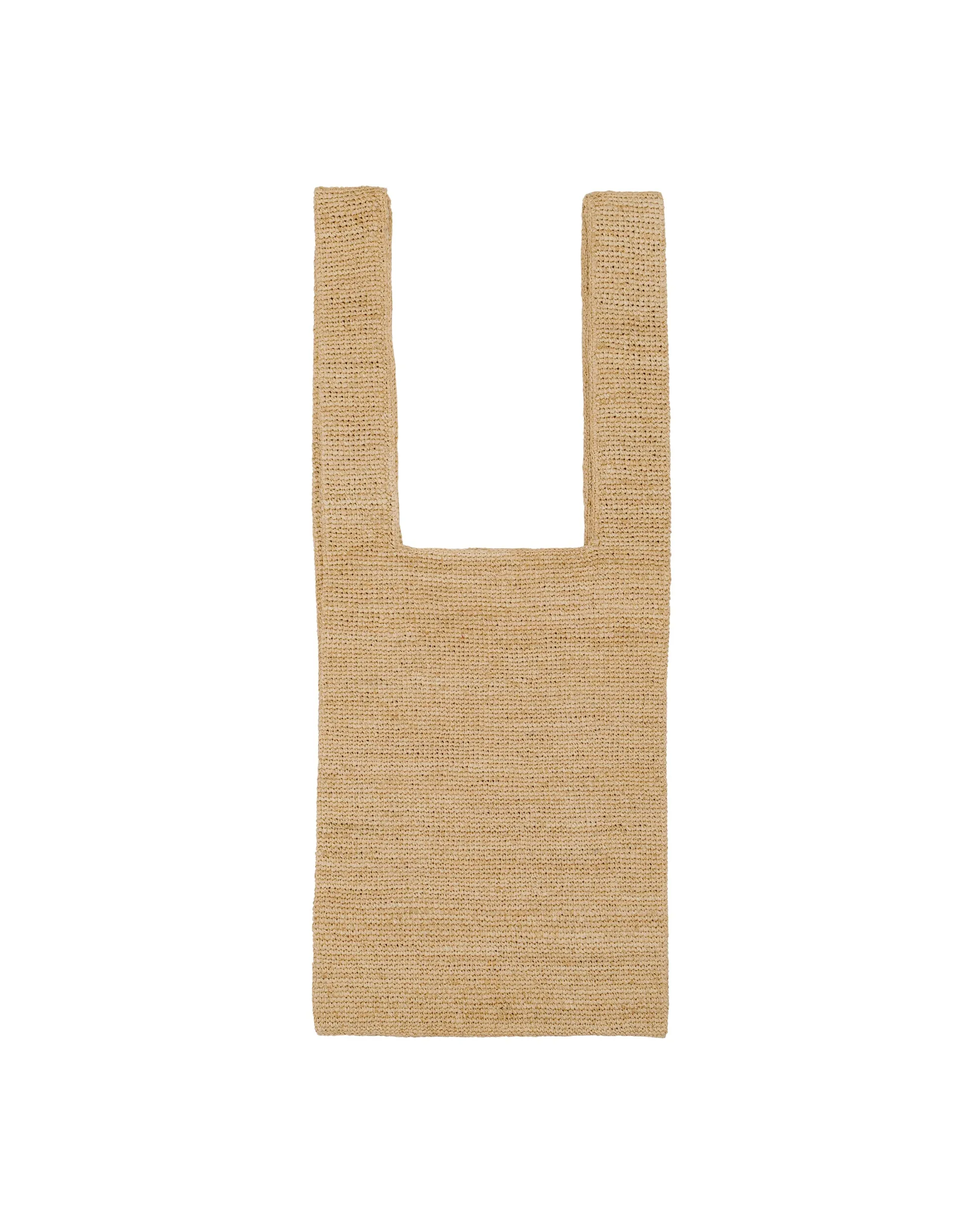 Seya. Medium Raffia Bag Natural sold by Lost & Found