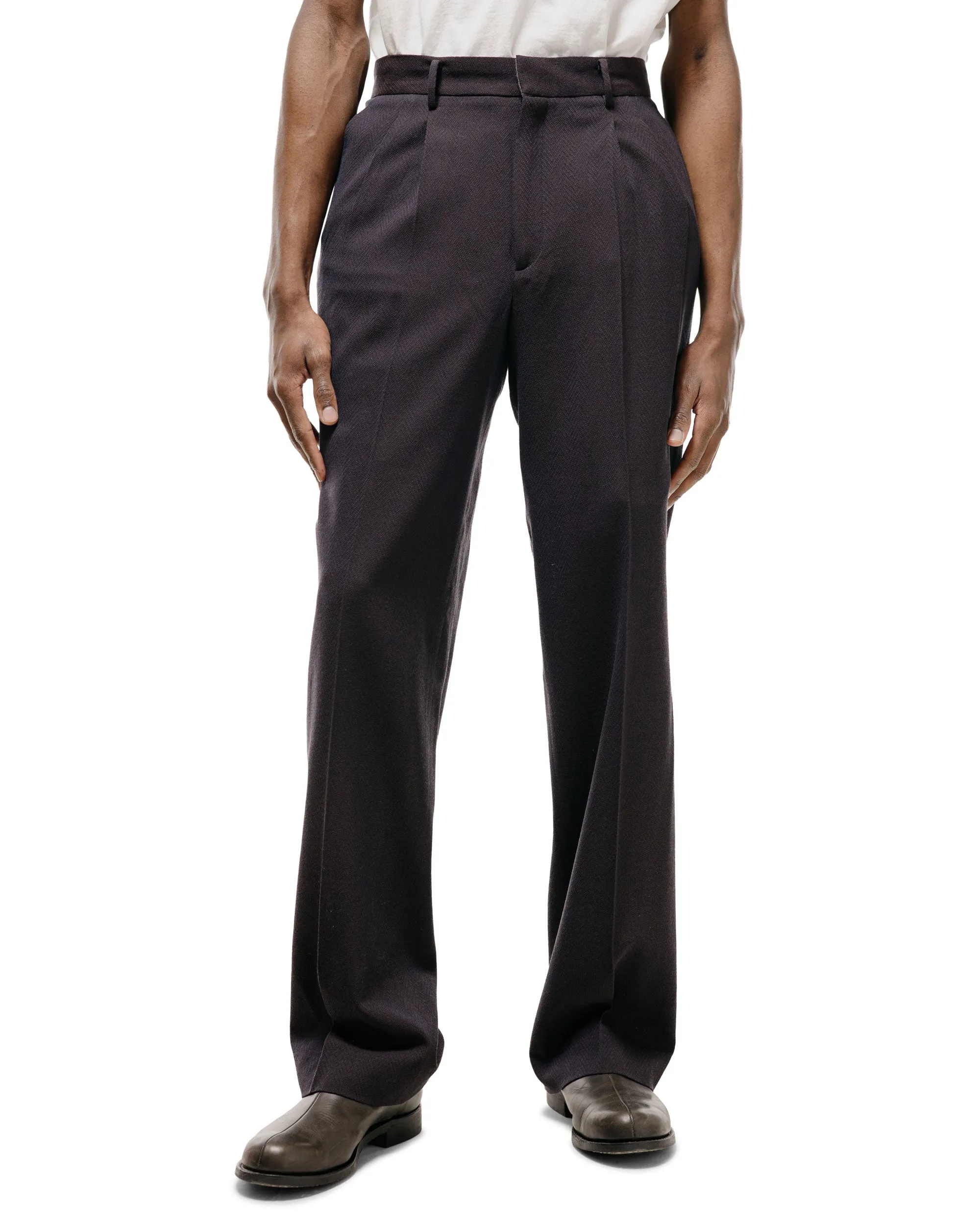 Seya. Travel Pants/Summer Herringbone Mud Indigo sold by Lost & Found product image thumbnail 2