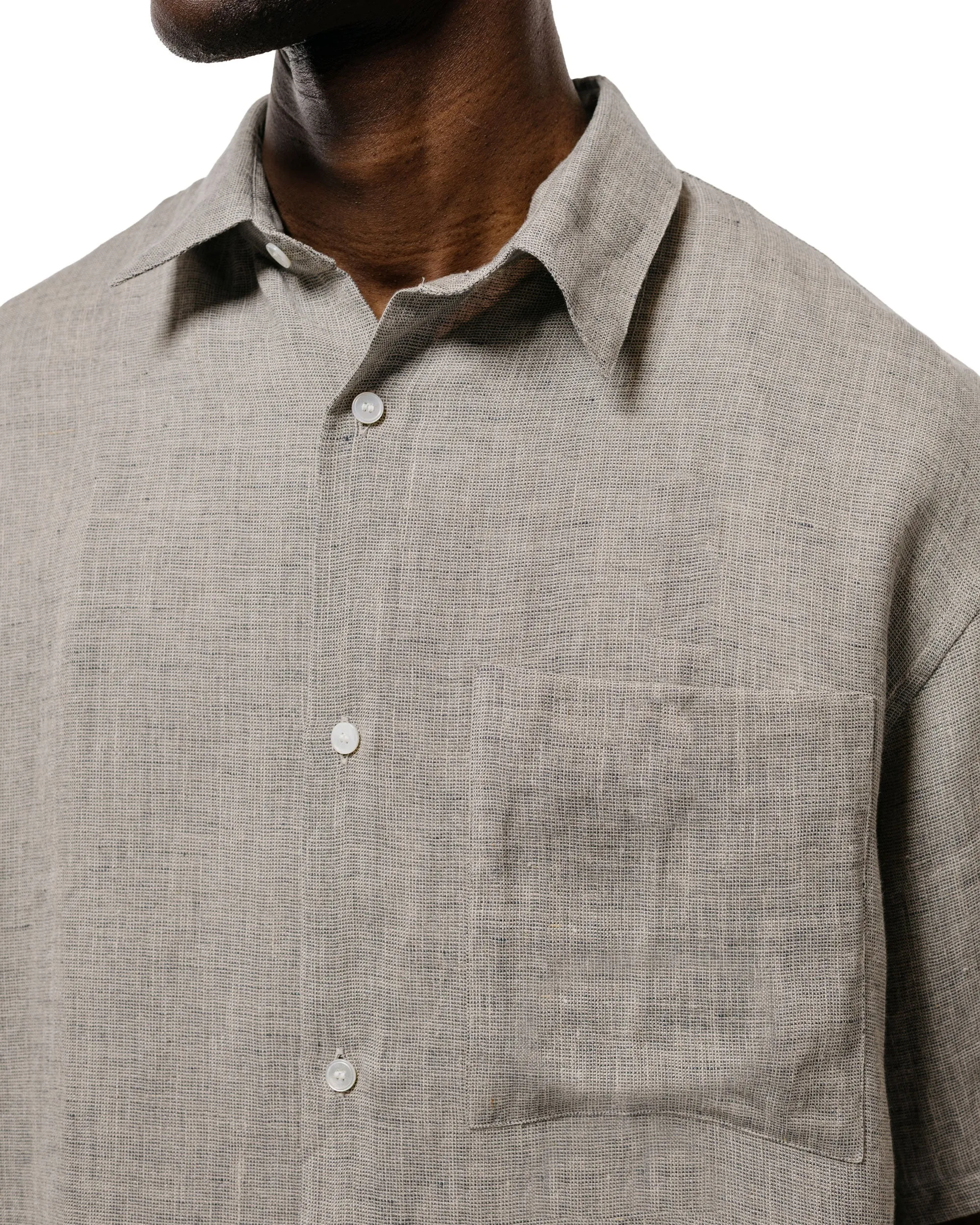 Seya. Eternal Summer Shirt/Linen Mesh Grey Mix sold by Lost & Found product image thumbnail 3