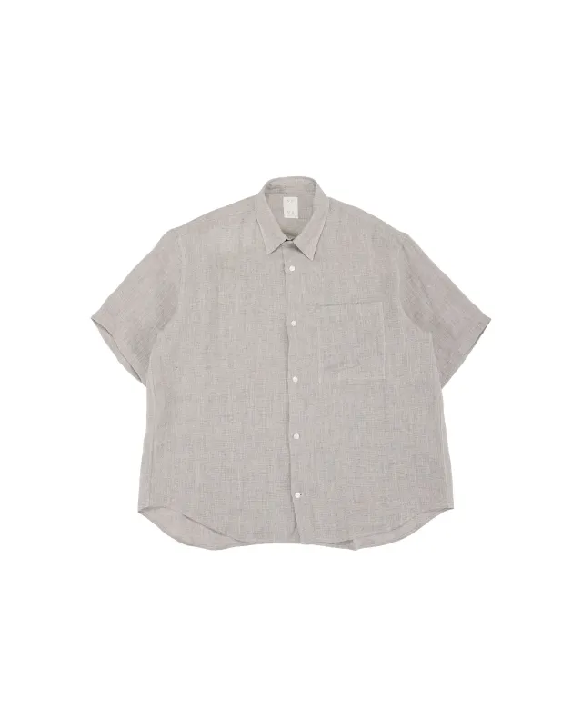 Seya. Eternal Summer Shirt/Linen Mesh Grey Mix made by Lost & Found
