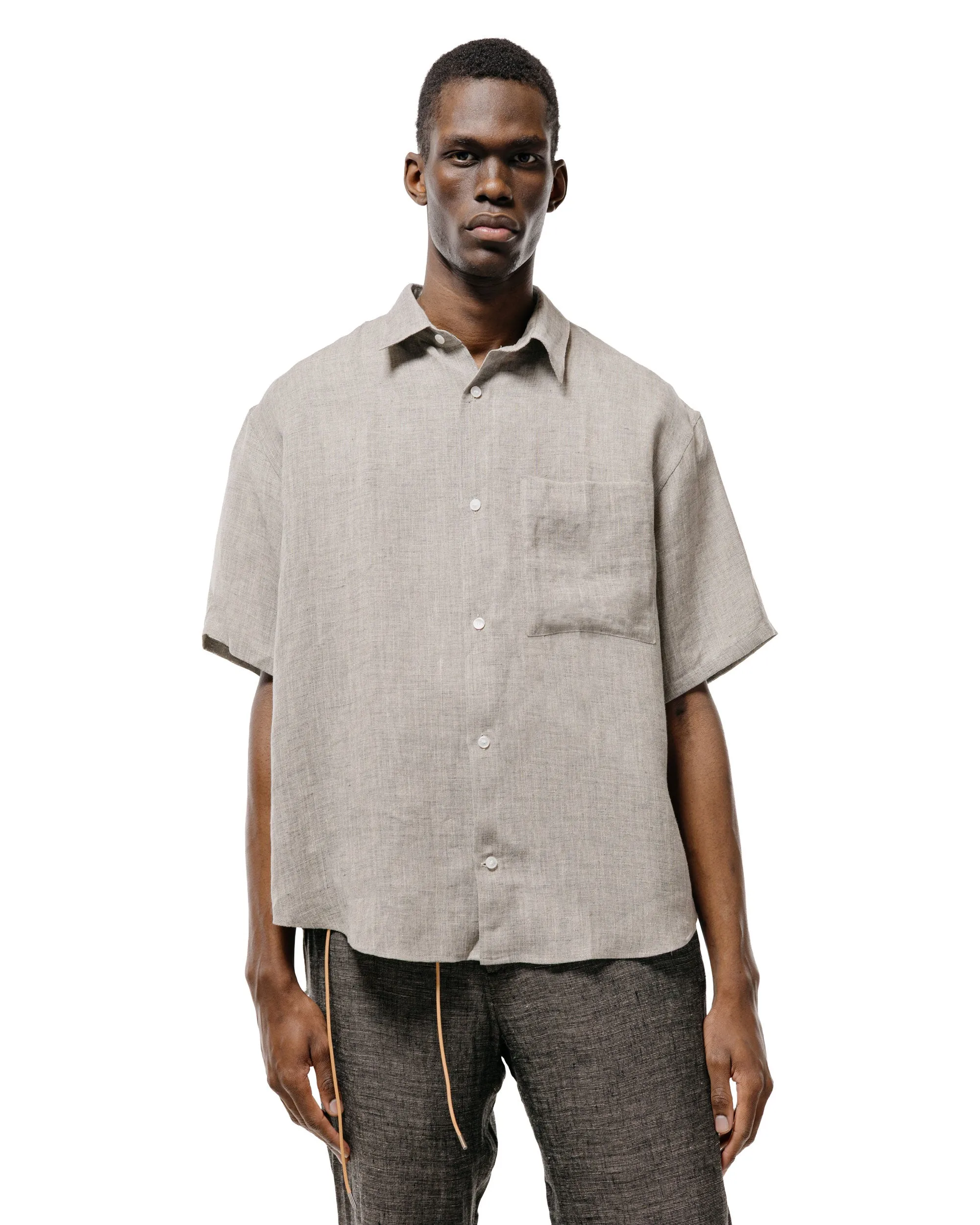 Seya. Eternal Summer Shirt/Linen Mesh Grey Mix sold by Lost & Found product image thumbnail 2