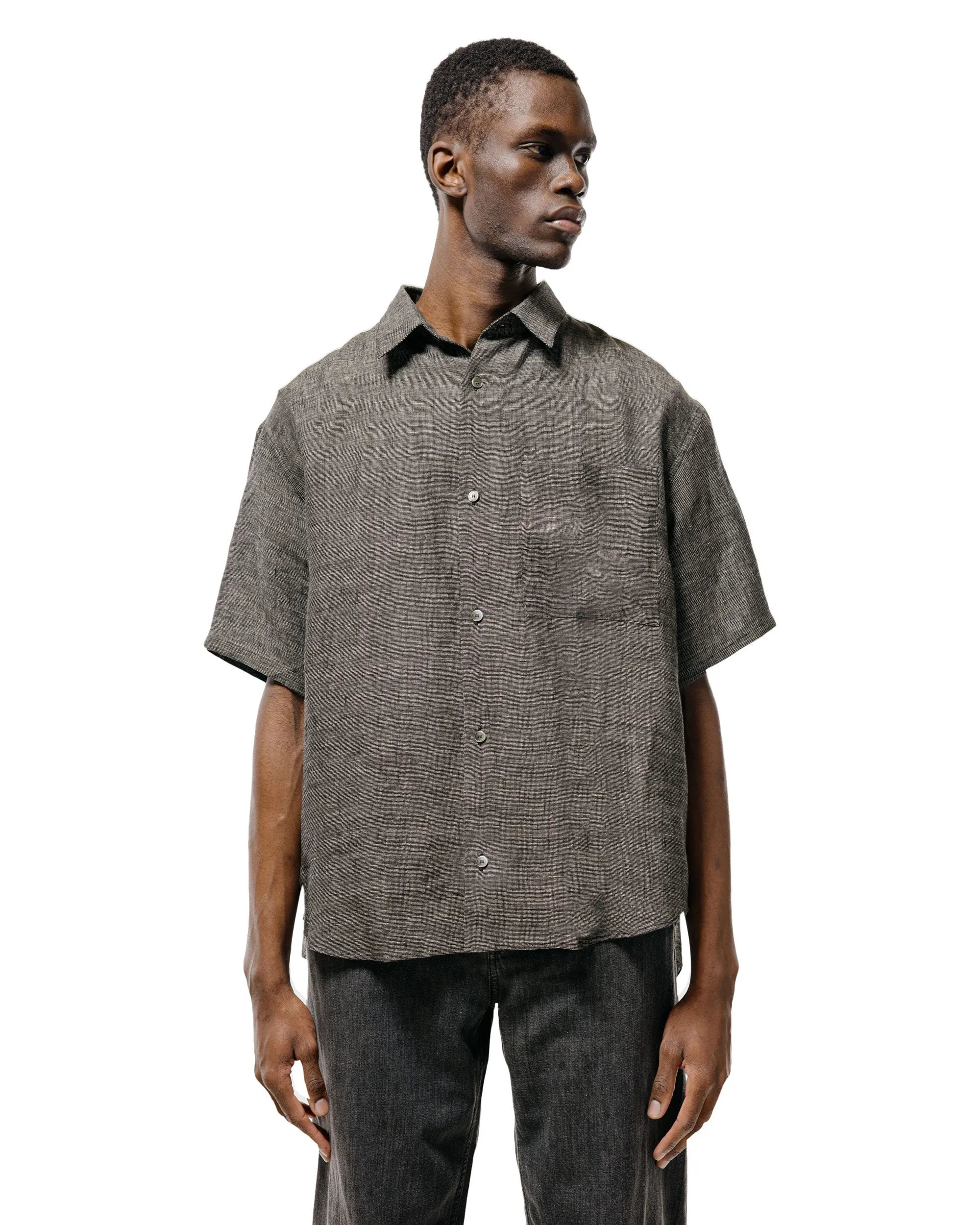 Seya. Eternal Summer Shirt/Linen Mesh Black Mix sold by Lost & Found product image thumbnail 2