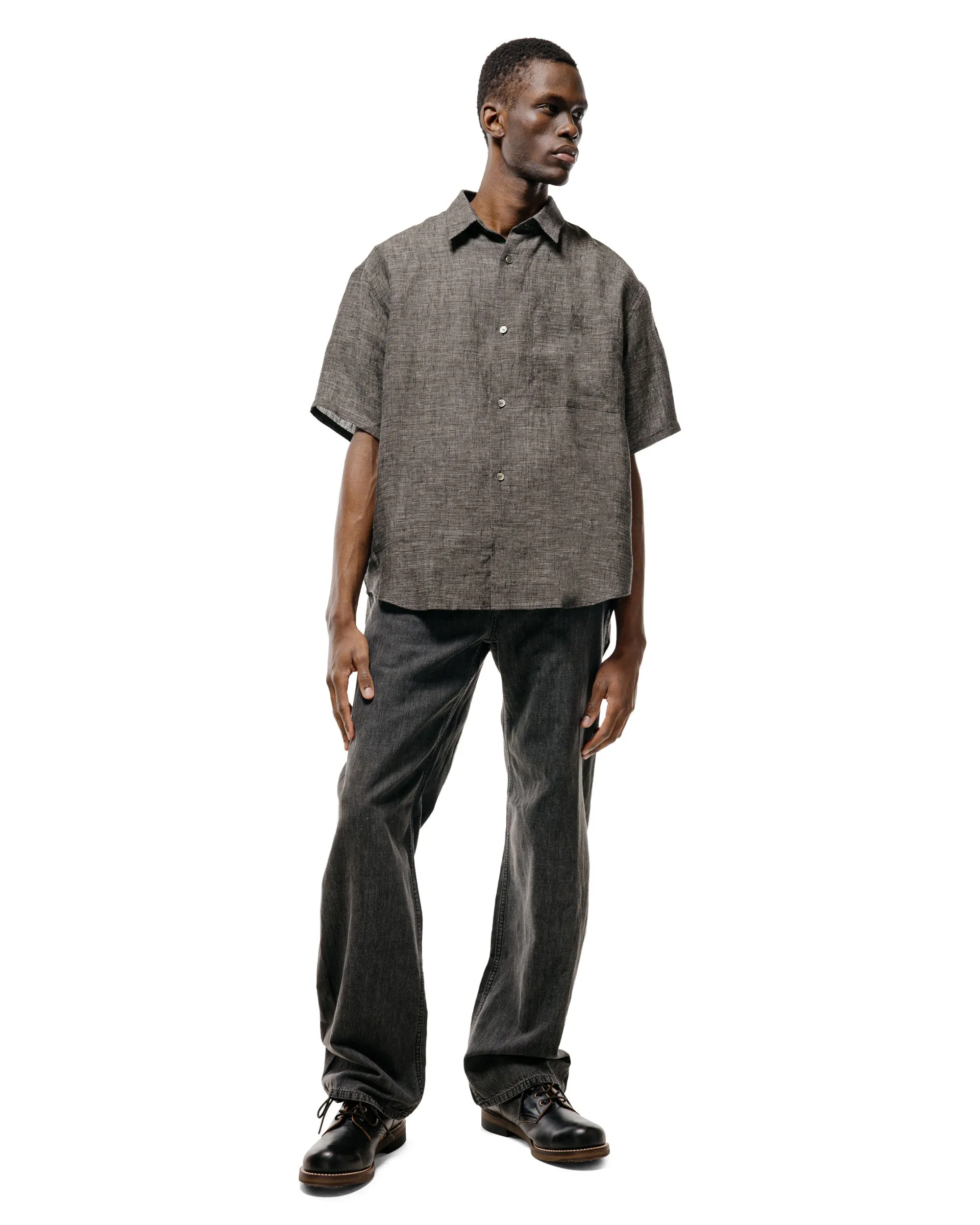 Seya. Eternal Summer Shirt/Linen Mesh Black Mix sold by Lost & Found product image thumbnail 5