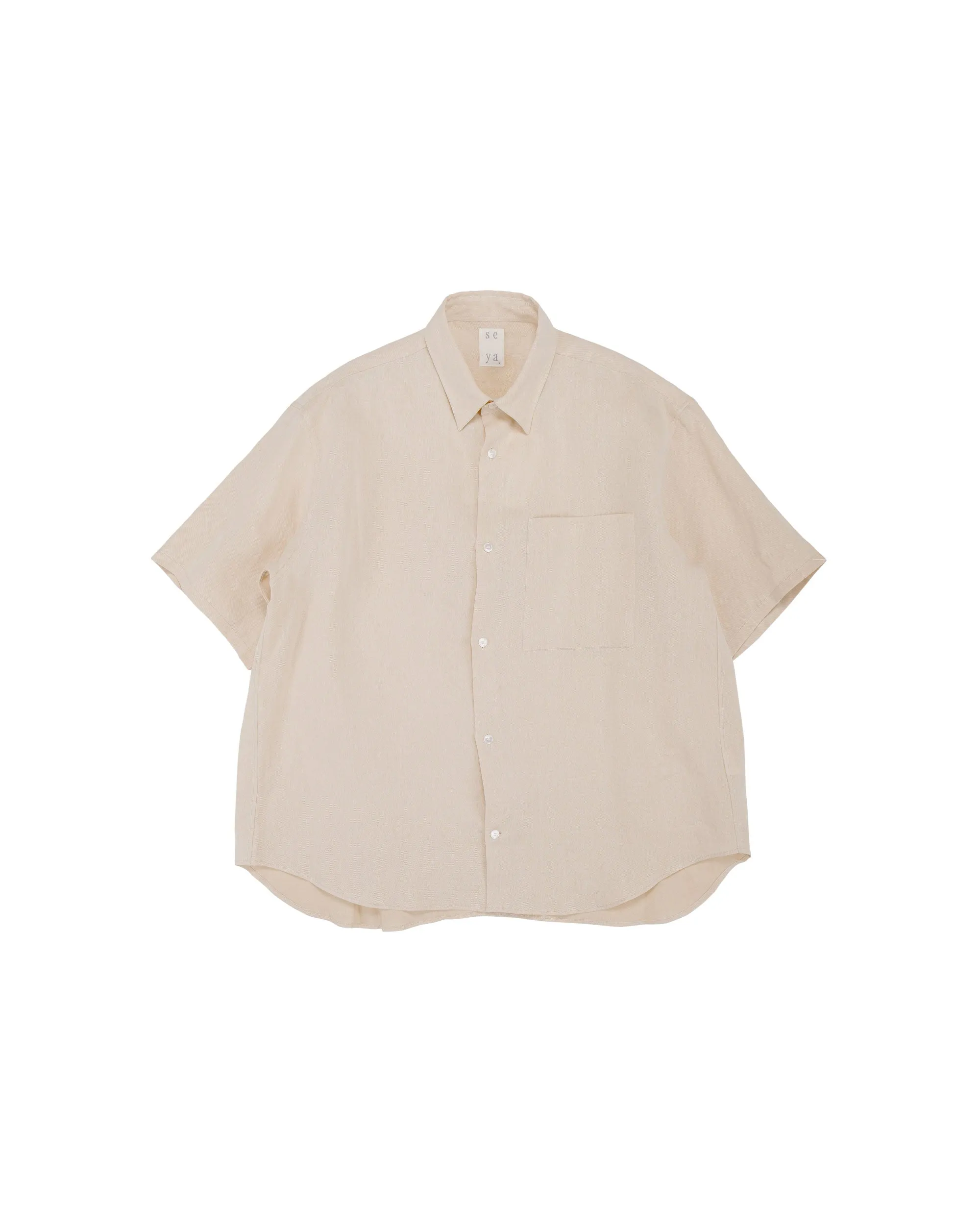 Seya. Eternal Summer Shirt/Cedar Wood Washi Whitewood sold by Lost & Found