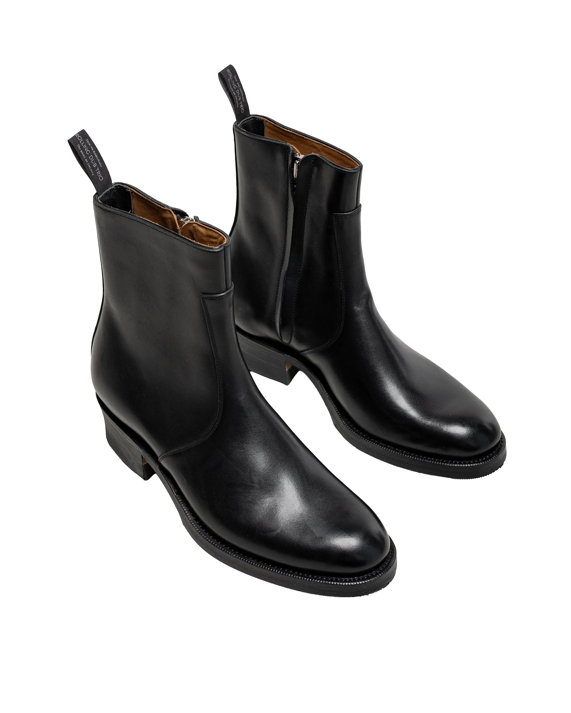 Rolling Dub Trio Gleaners Zip Black Box Calf sold by Lost & Found product image thumbnail 2