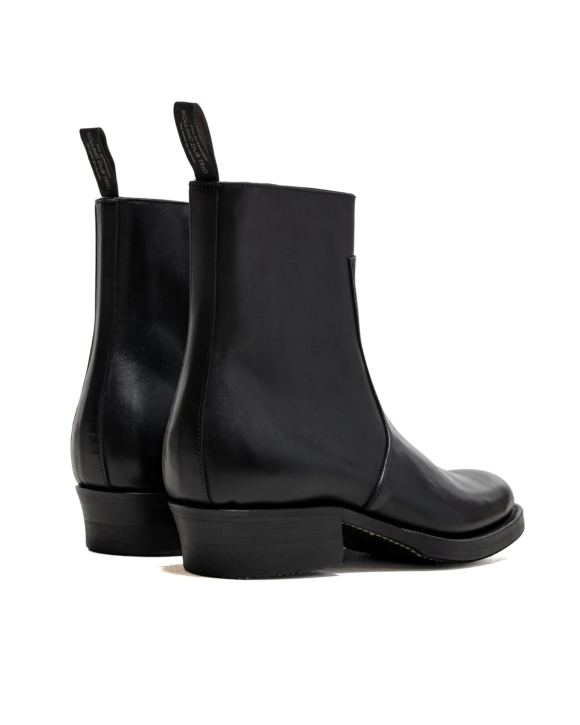 Rolling Dub Trio Gleaners Zip Black Box Calf sold by Lost & Found product image thumbnail 3