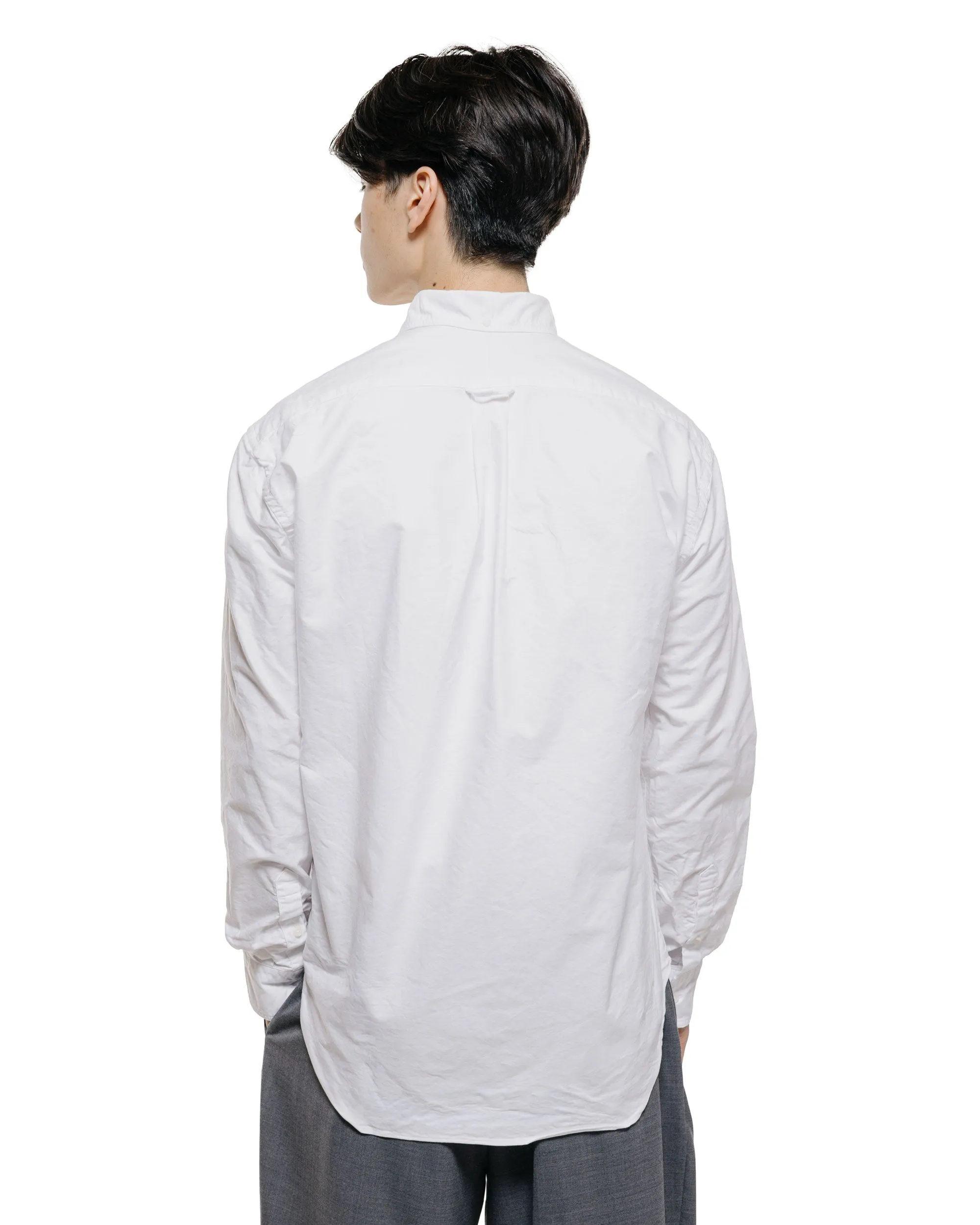 Gitman Vintage Bros. USA Woven 4.5oz White Poplin Shirt sold by Lost & Found product image thumbnail 3