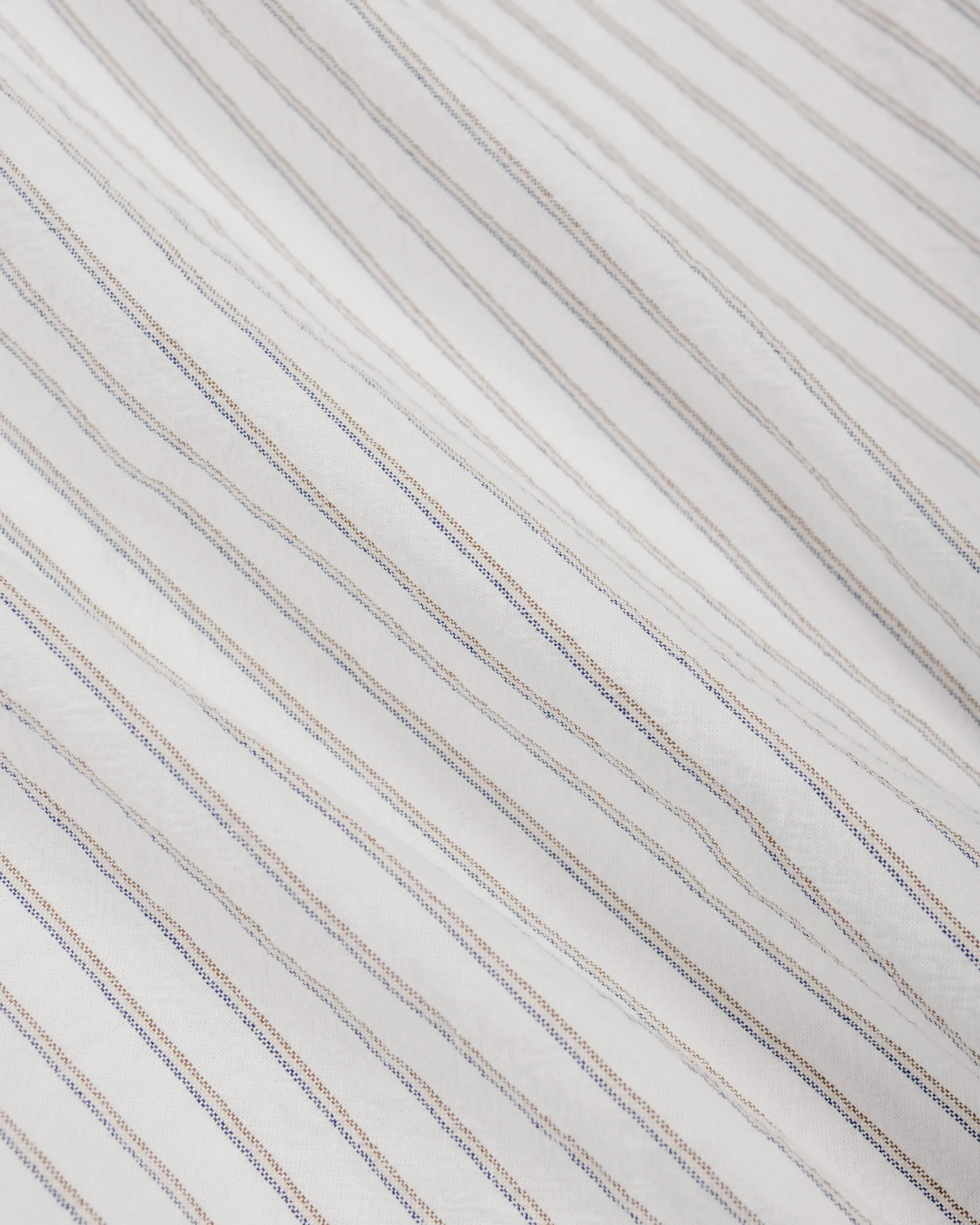 Gitman Vintage Bros. White Japanese Striped Oxford sold by Lost & Found product image thumbnail 5
