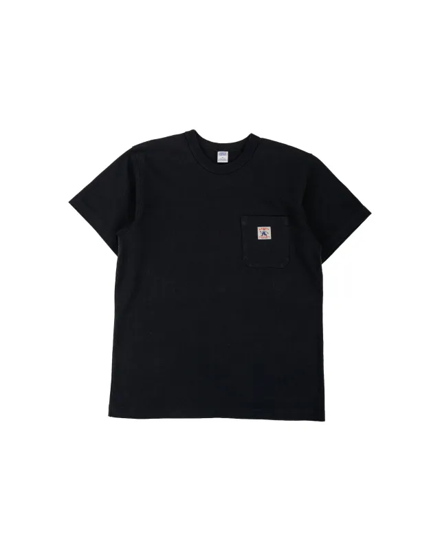 Randy's Garments Heavyweight Hammer Pocket Tee Black made by Lost & Found
