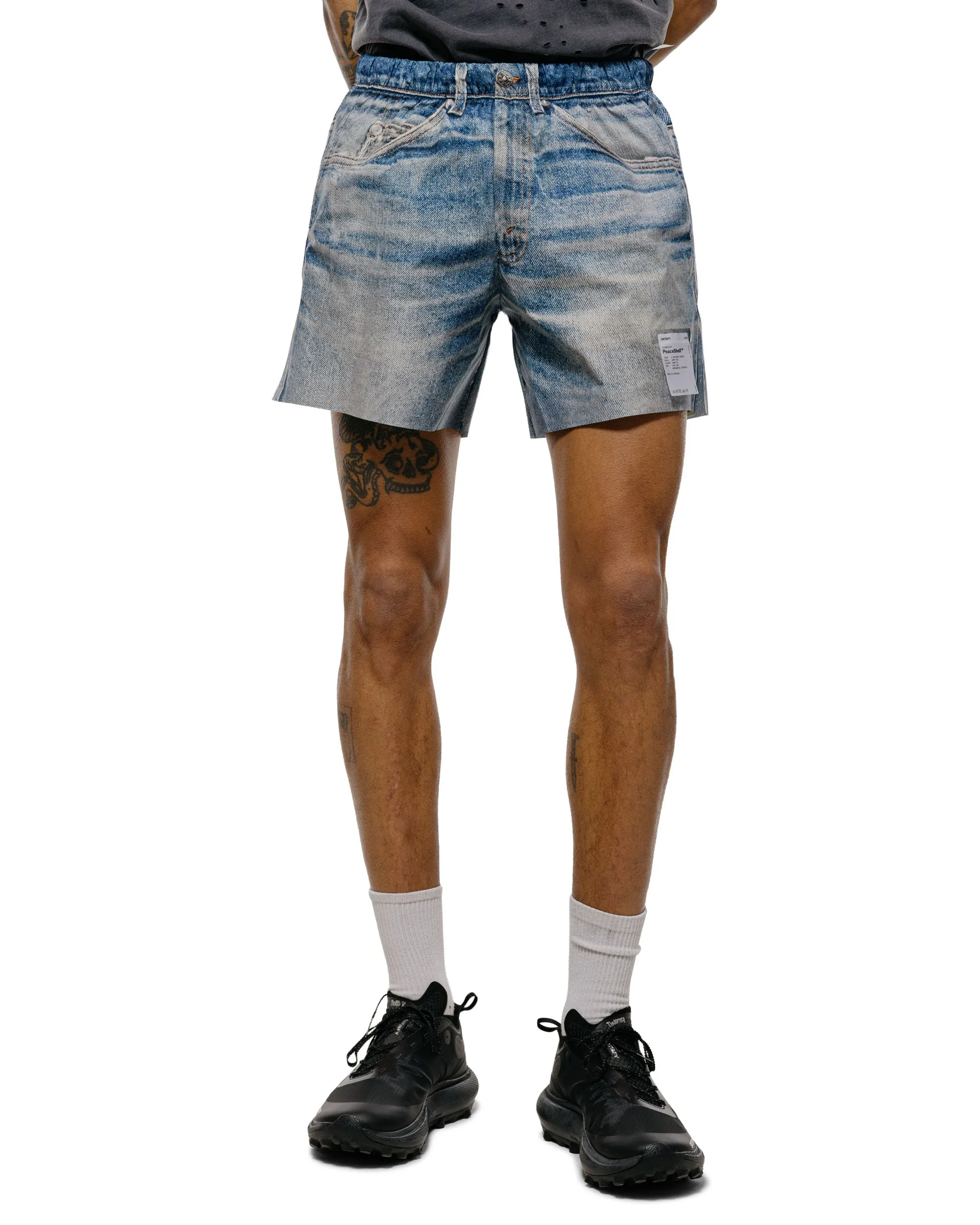 SATISFY PeaceShell 5" Unlined Shorts Digital Denim sold by Lost & Found product image thumbnail 2