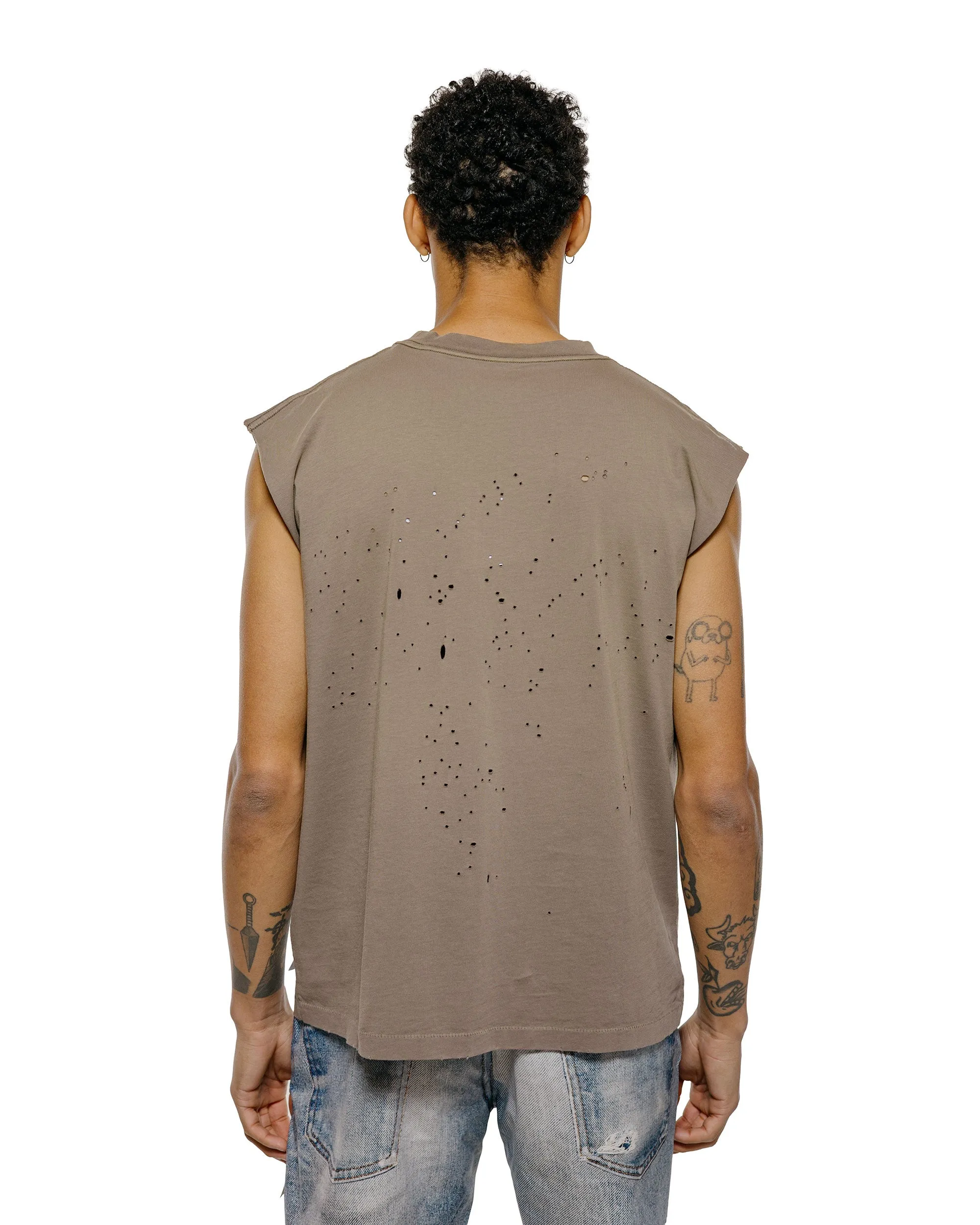 SATISFY MothTech Muscle Tee Sun Bleached Falcon SAB sold by Lost & Found product image thumbnail 3