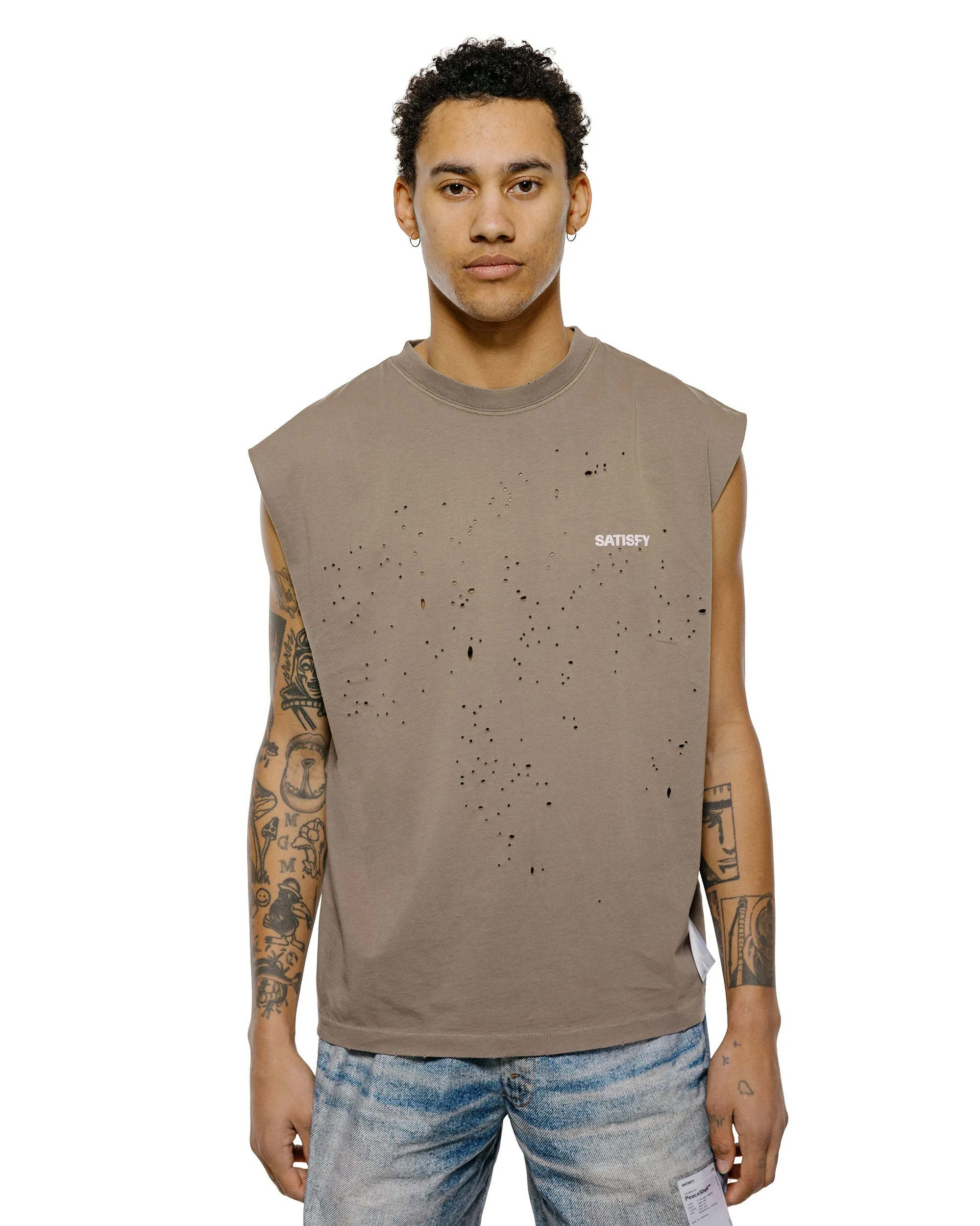 SATISFY MothTech Muscle Tee Sun Bleached Falcon SAB sold by Lost & Found product image thumbnail 2