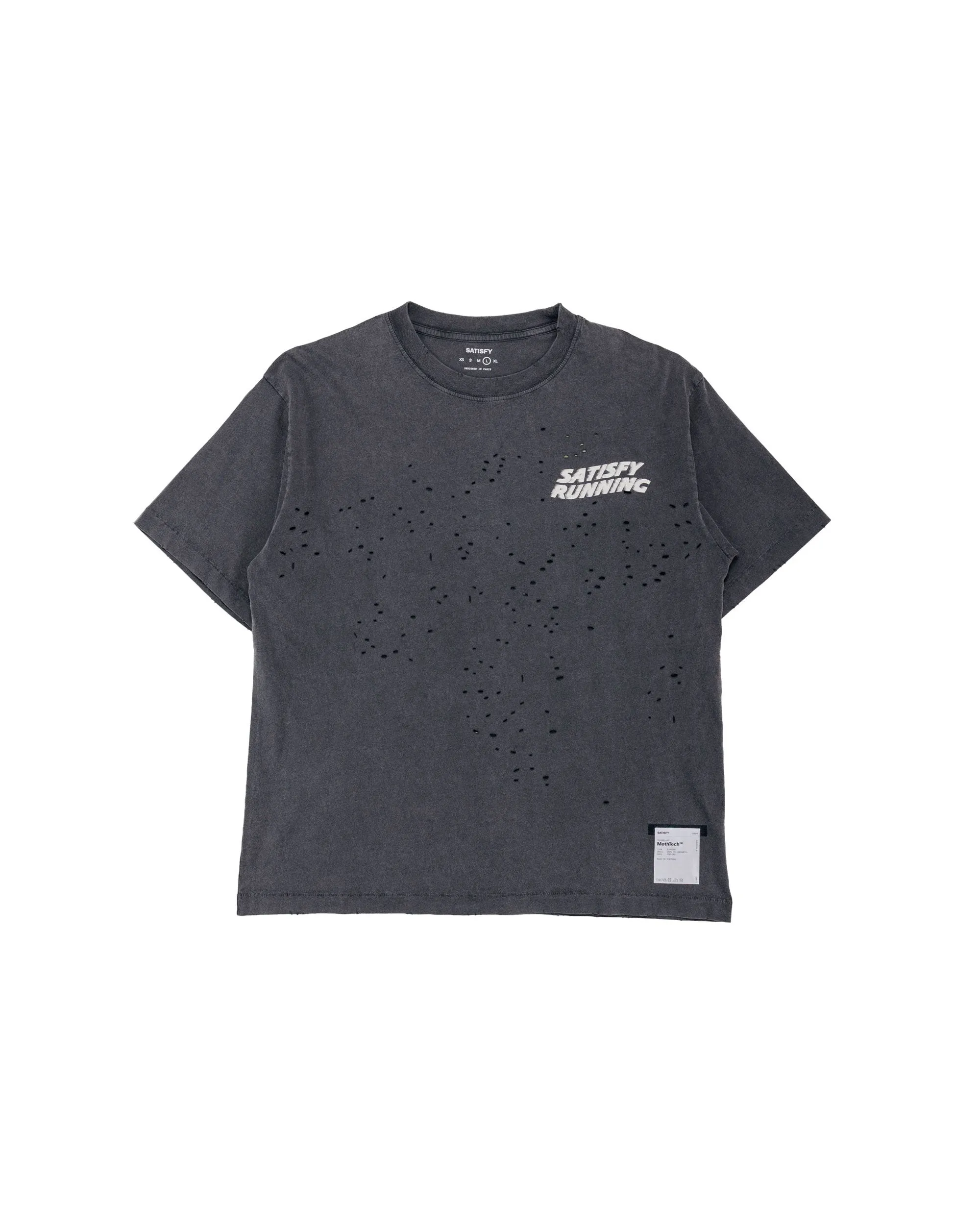 SATISFY MothTech T-Shirt Aged Black WA sold by Lost & Found