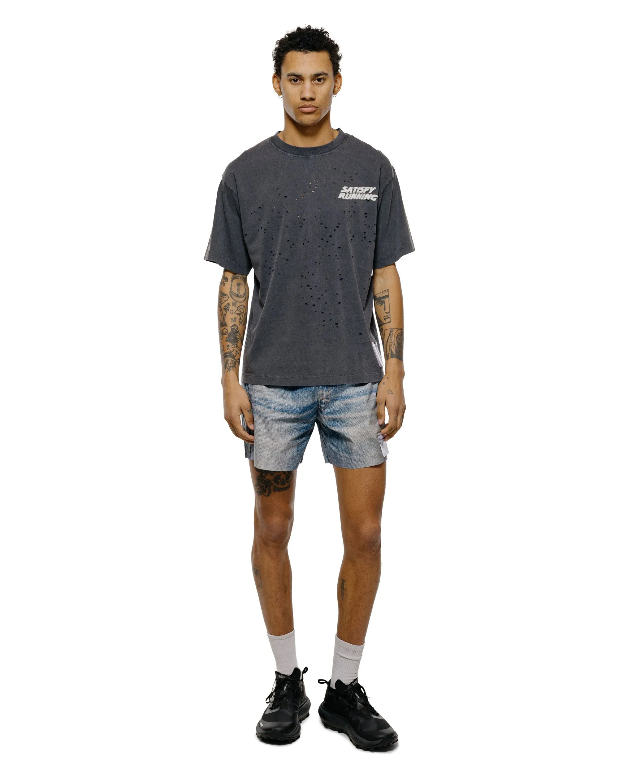 SATISFY MothTech T-Shirt Aged Black WA sold by Lost & Found product image thumbnail 4