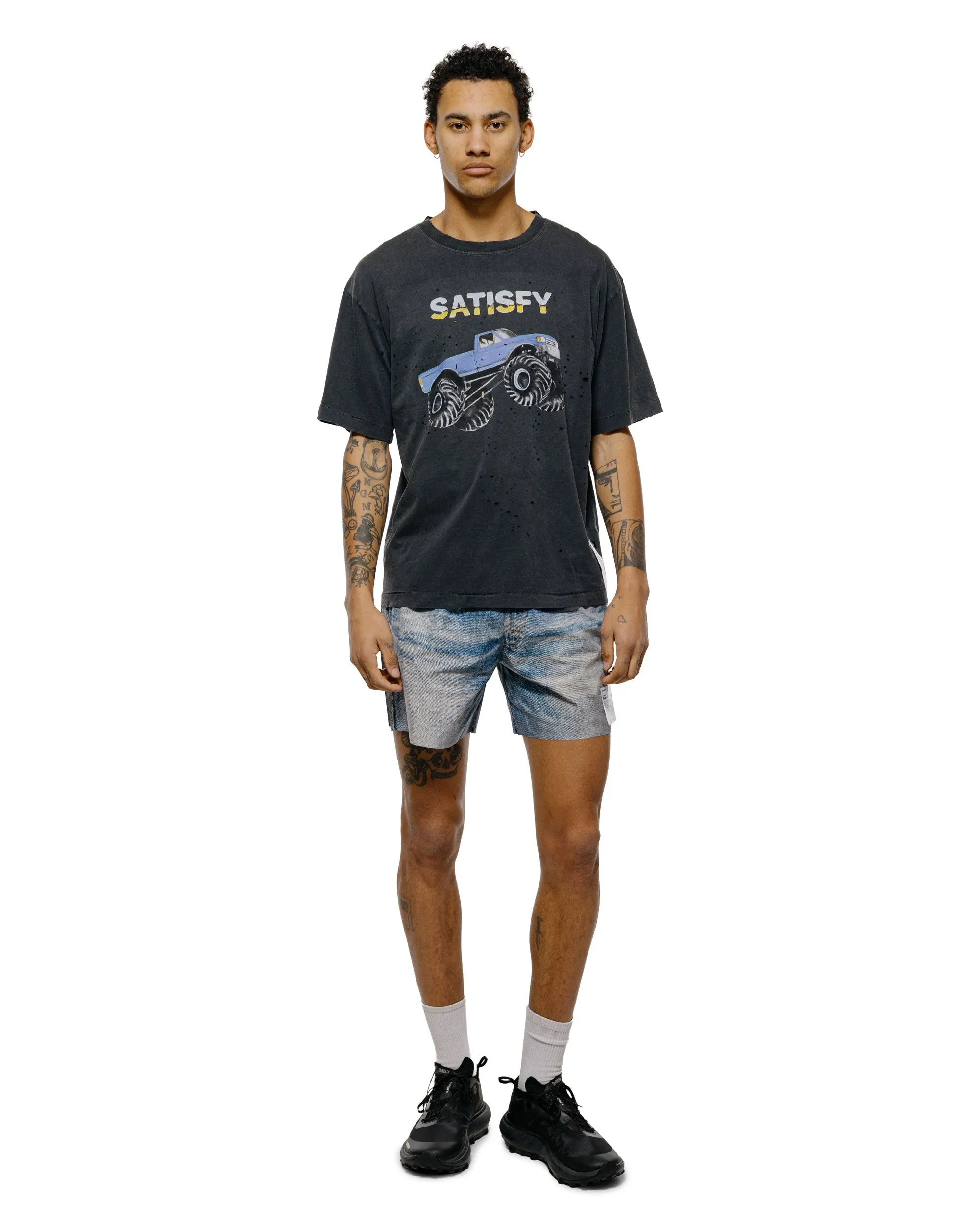 SATISFY MothTech T-Shirt Aged Black EST5 sold by Lost & Found product image thumbnail 4