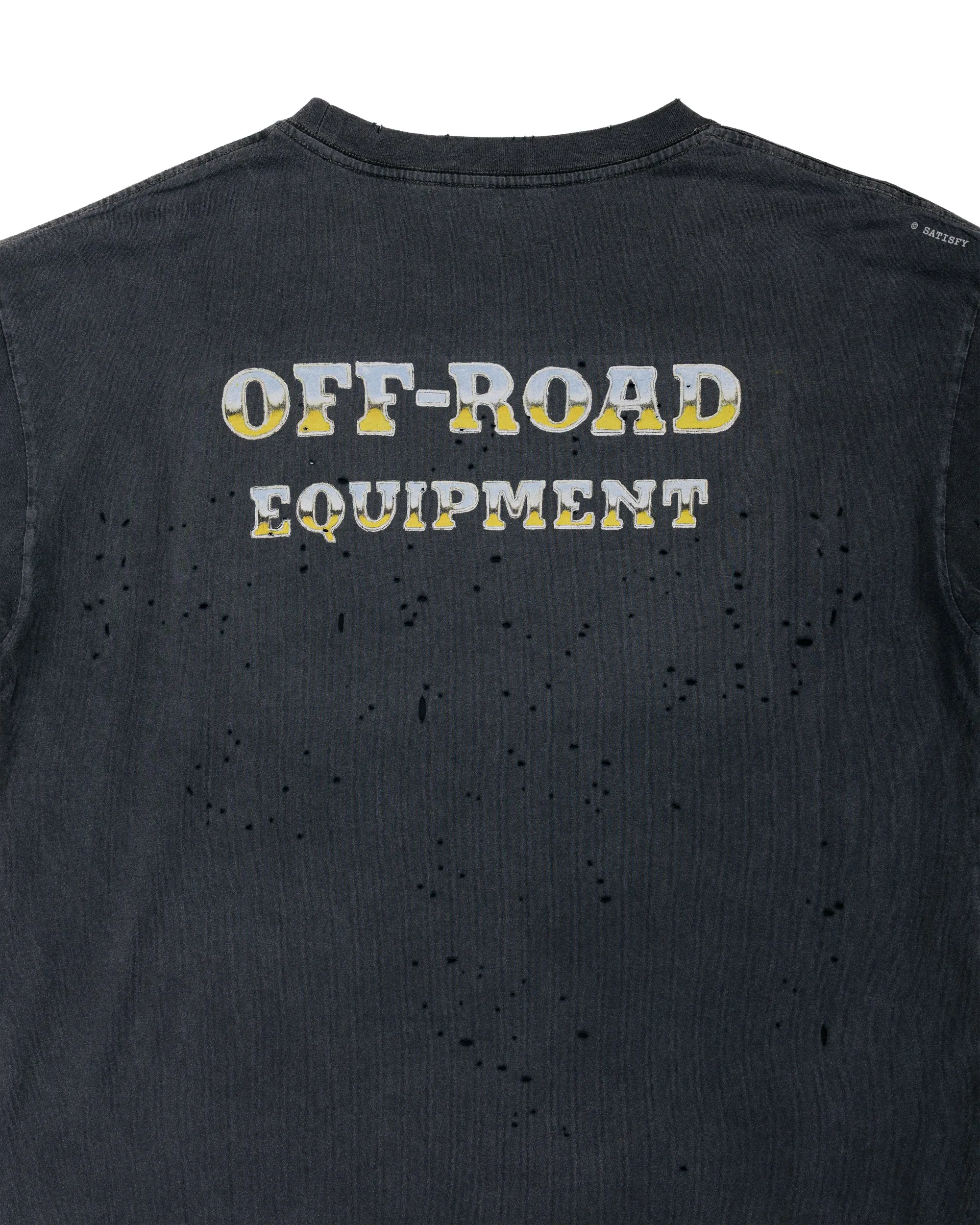 SATISFY MothTech T-Shirt Aged Black EST5 sold by Lost & Found product image thumbnail 5