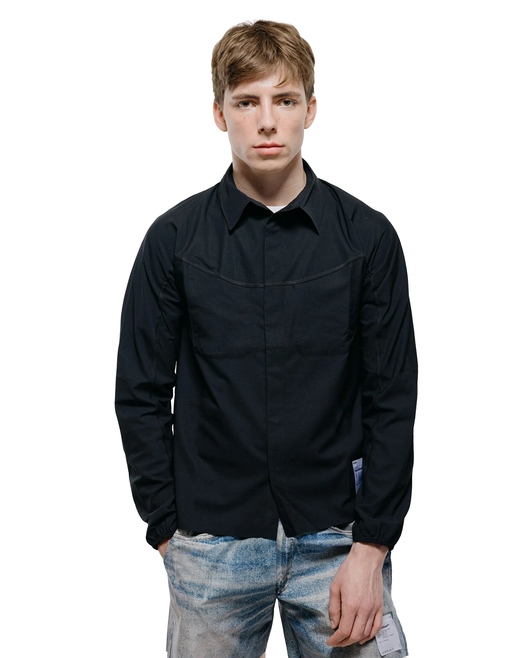 SATISFY Peaceshell River Shirt Black sold by Lost & Found product image thumbnail 2