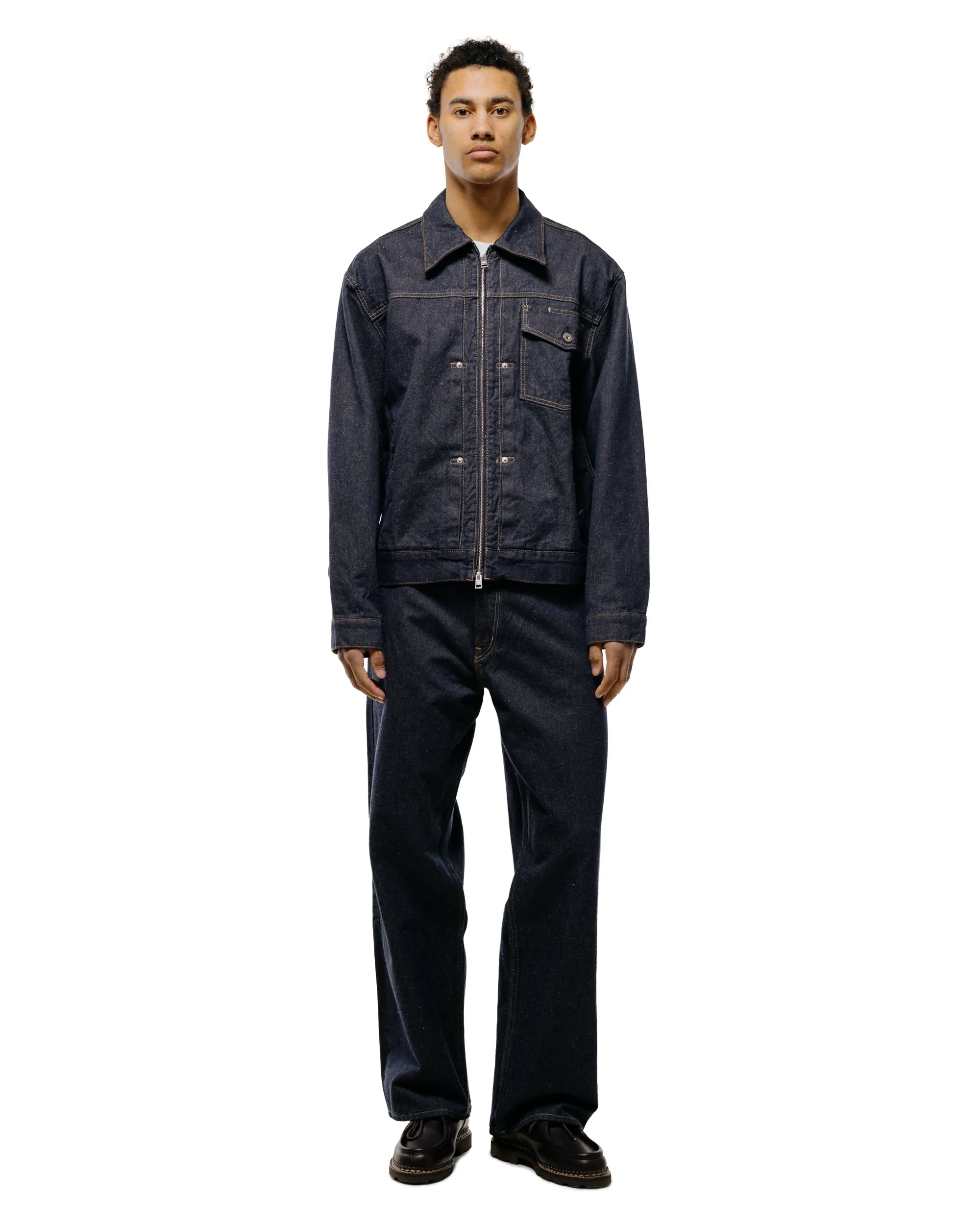 Norse Projects Nordmarka Broken Twill Cotton Indigo sold by Lost & Found product image thumbnail 5