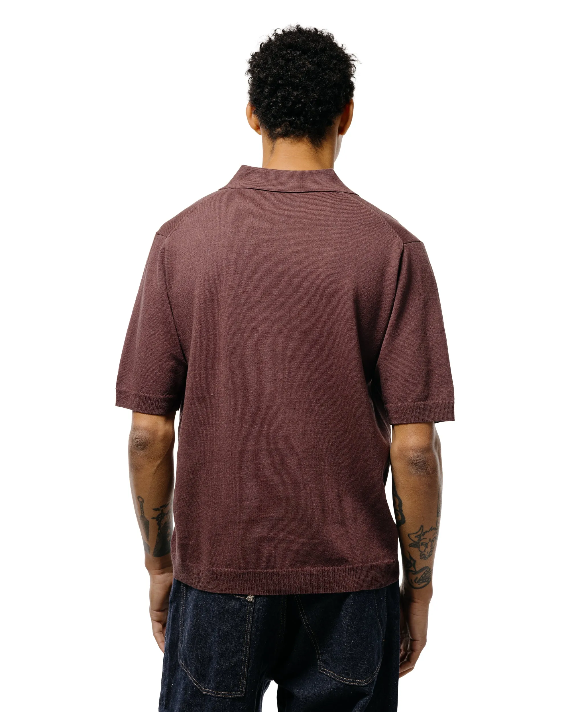 Norse Projects Anholt Cotton Paper Polo Shale sold by Lost & Found product image thumbnail 4