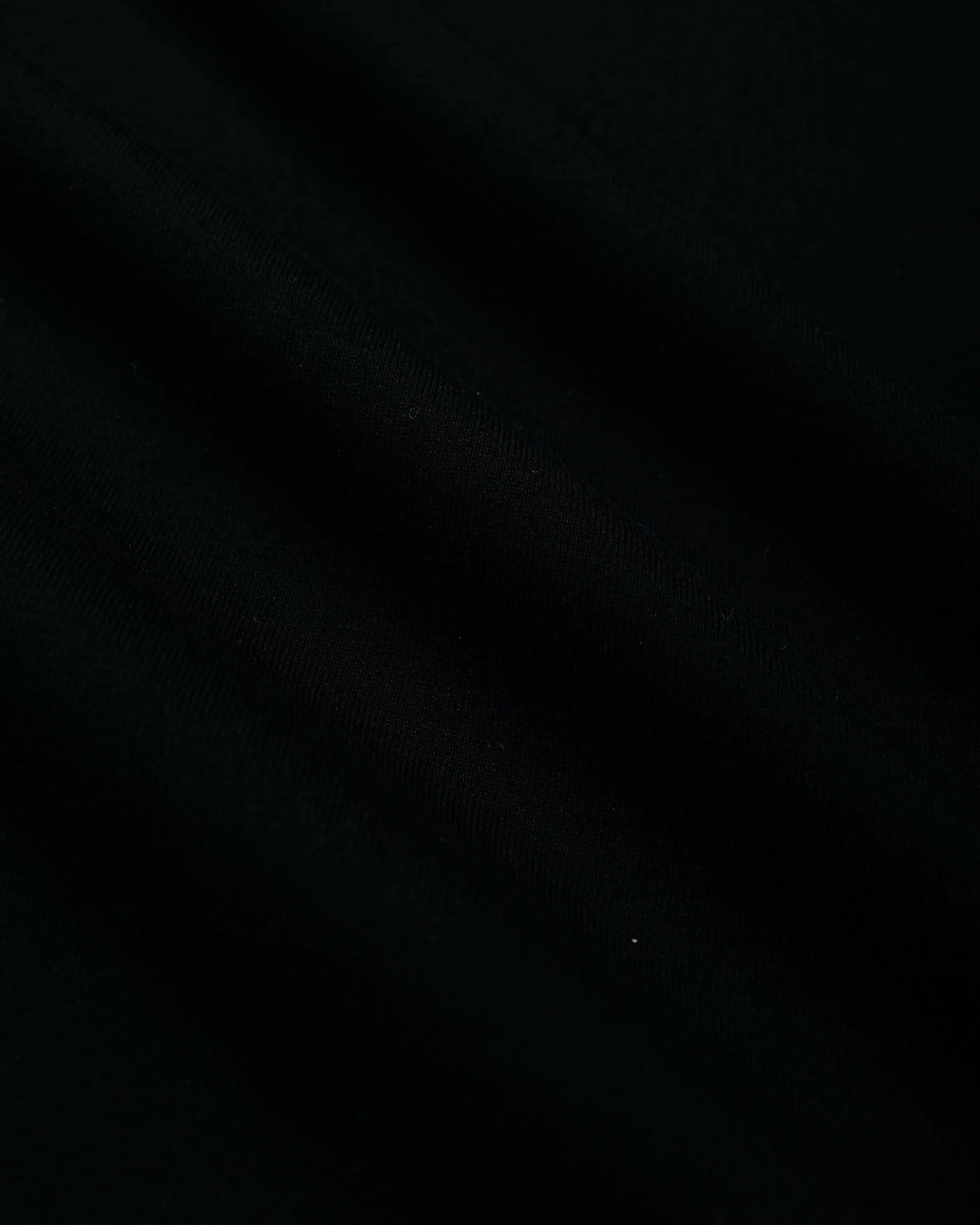 marka Narrow Piping Tee 40/2 Organic Cotton Knit Black sold by Lost & Found product image thumbnail 4
