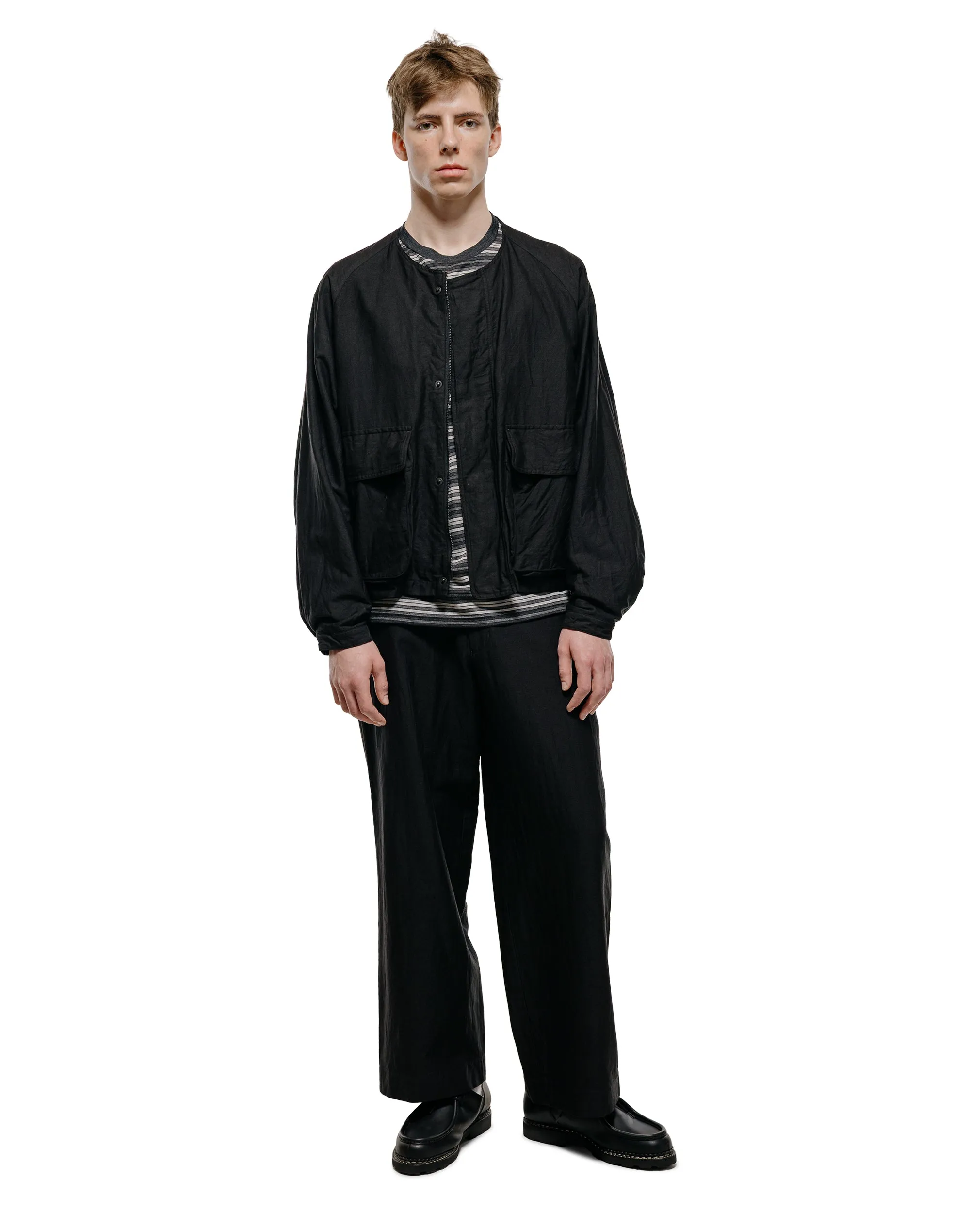 marka Hunting Jacket Cotton Silk Light Moleskin Black sold by Lost & Found product image thumbnail 5