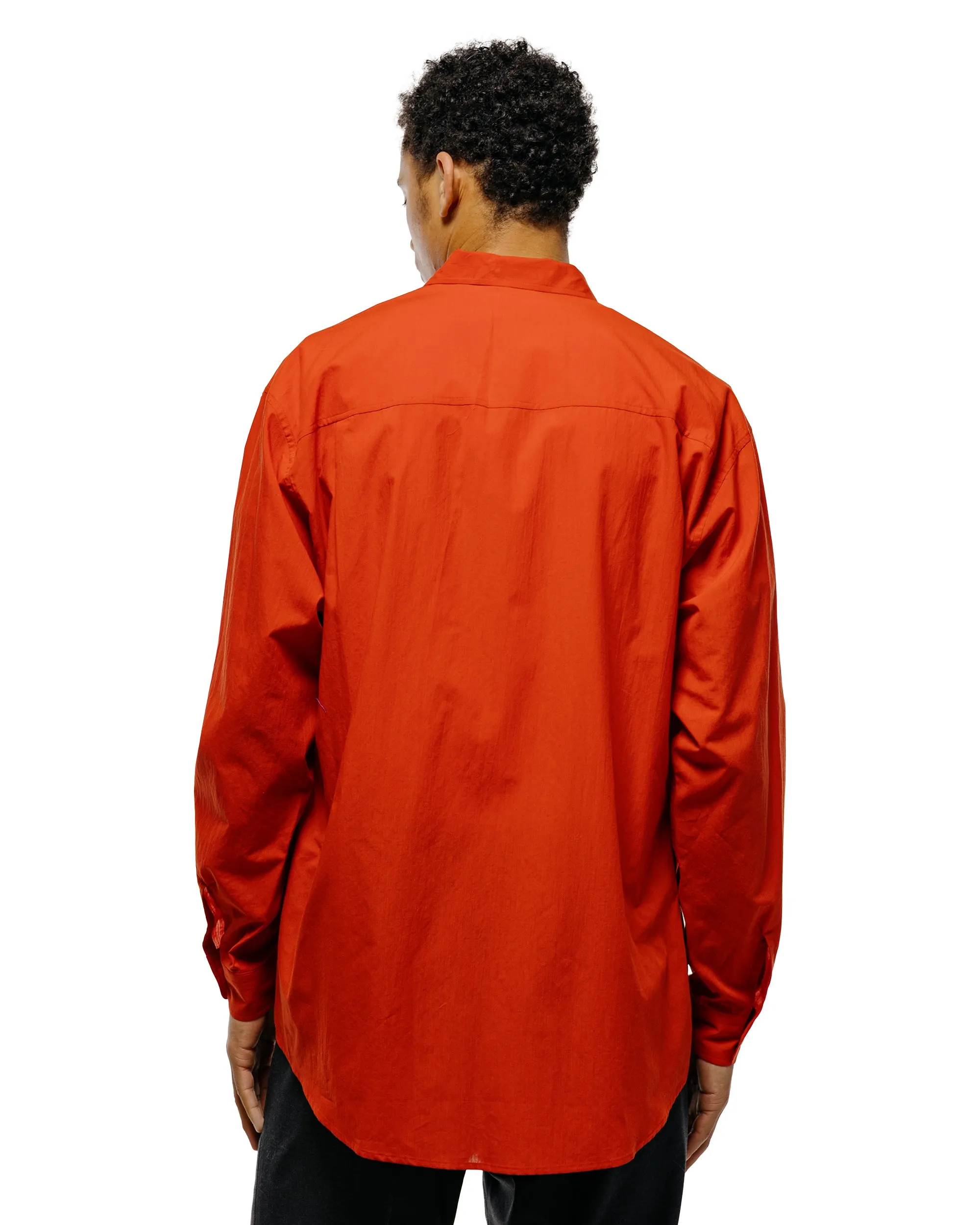 Auralee Super Fine Cotton Lawn Shirt Red sold by Lost & Found product image thumbnail 4