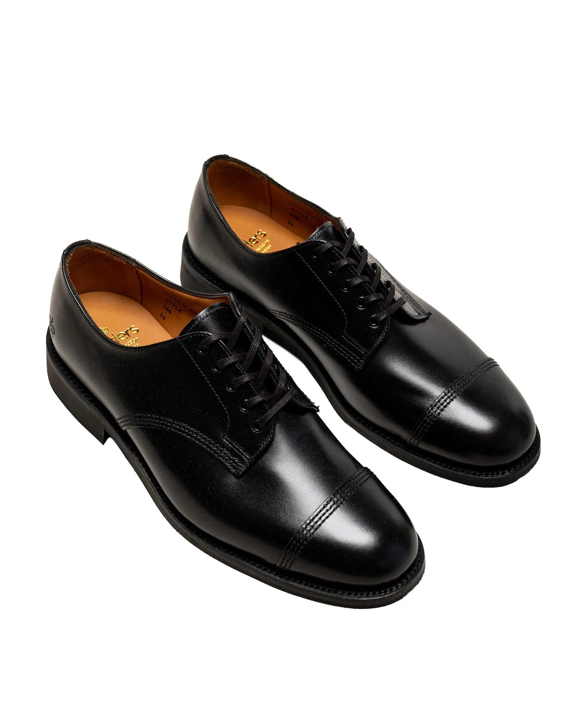 Sanders 2545BW B.G.S. Derby Shoe Black sold by Lost & Found product image thumbnail 2