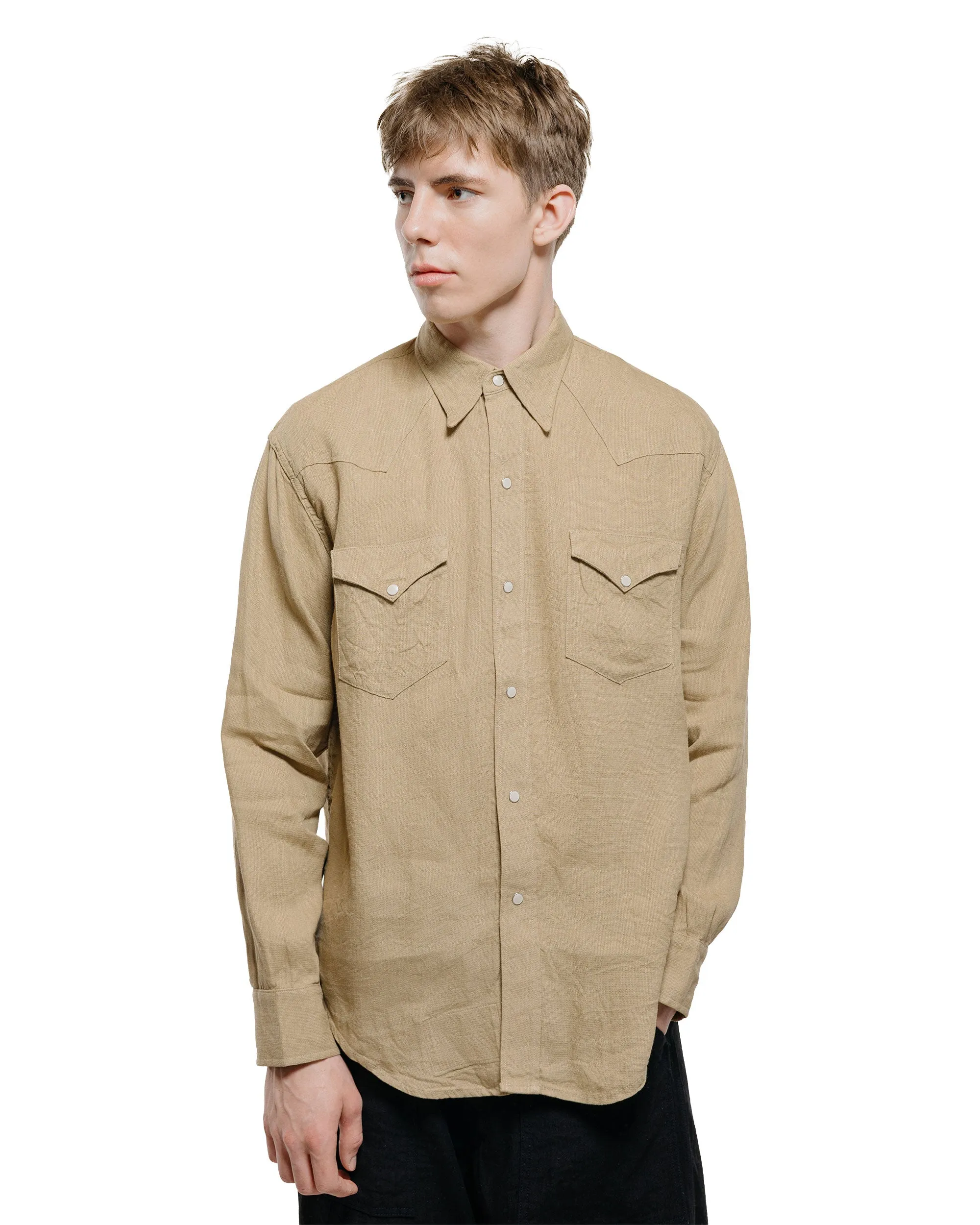 Cohérence Abiquiu Aerocloth Linen Beige sold by Lost & Found product image thumbnail 2