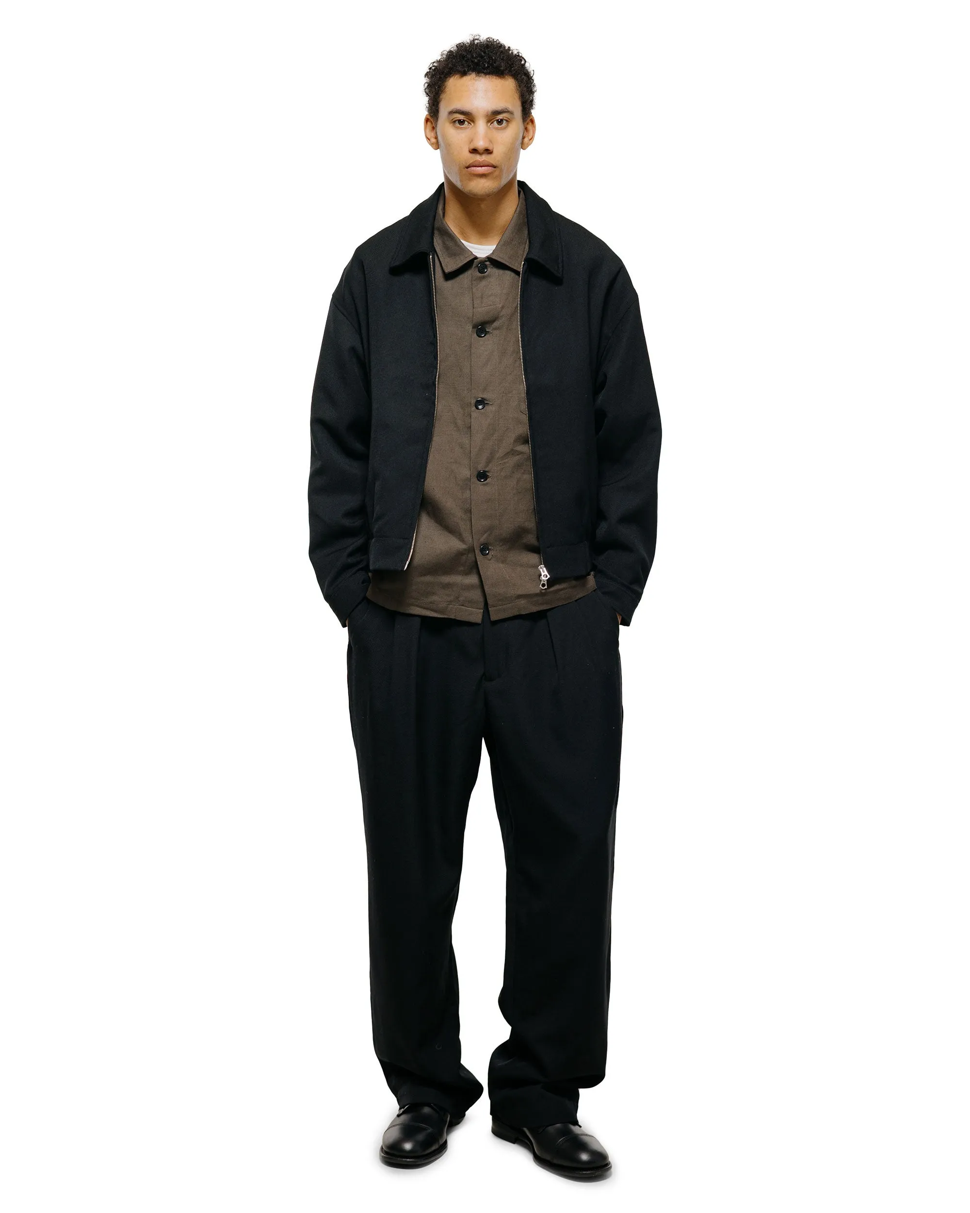 James Coward Travail Shirt Coffee Grounds Belgian Linen sold by Lost & Found product image thumbnail 5